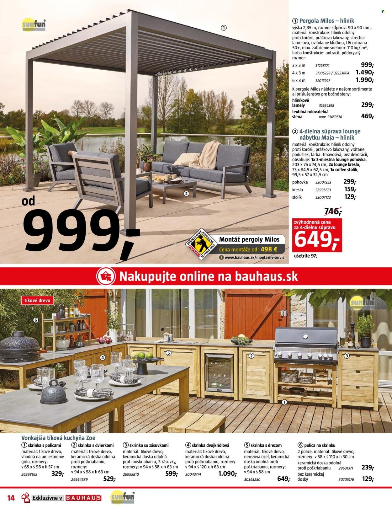 BAUHAUS leták - Aktuálna ponuka (2026-03-09 - 2026-04-05) | 14