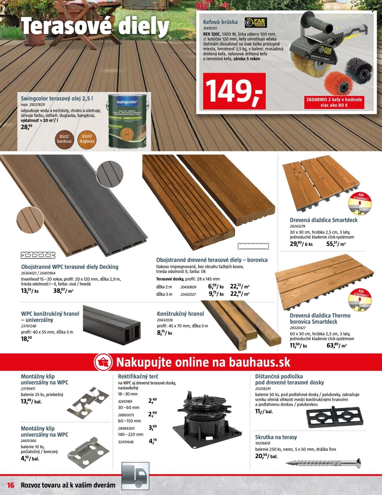 BAUHAUS leták - Aktuálna ponuka (2026-03-09 - 2026-04-05) | 16