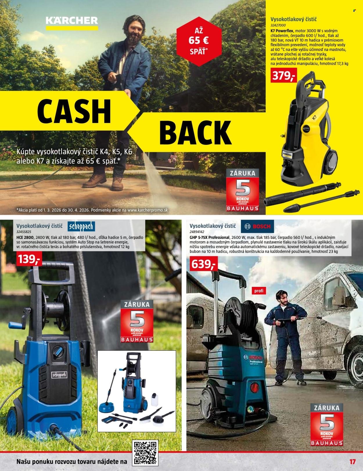 BAUHAUS leták - Aktuálna ponuka (2026-03-09 - 2026-04-05) | 17