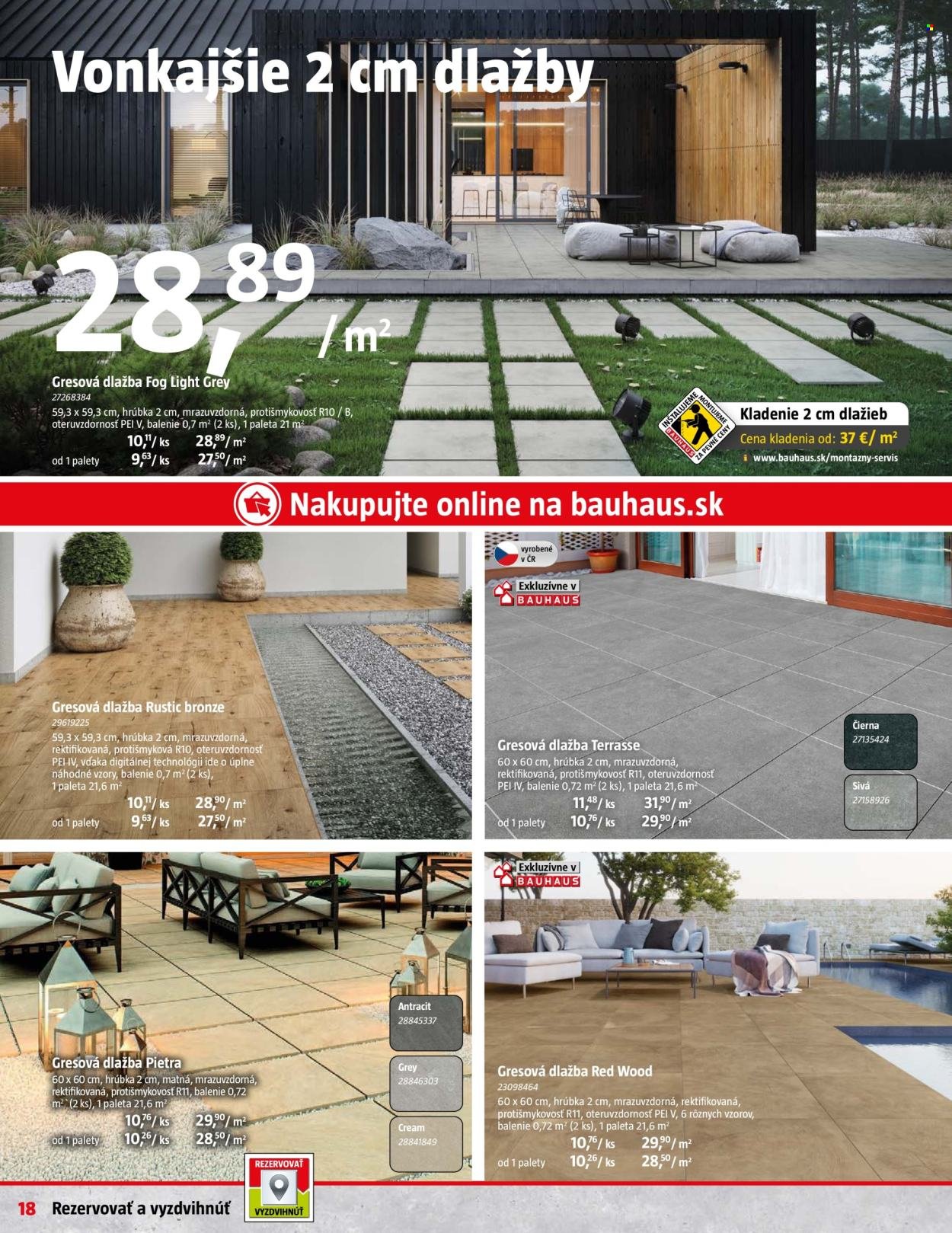 BAUHAUS leták - Aktuálna ponuka (2026-03-09 - 2026-04-05) | 18