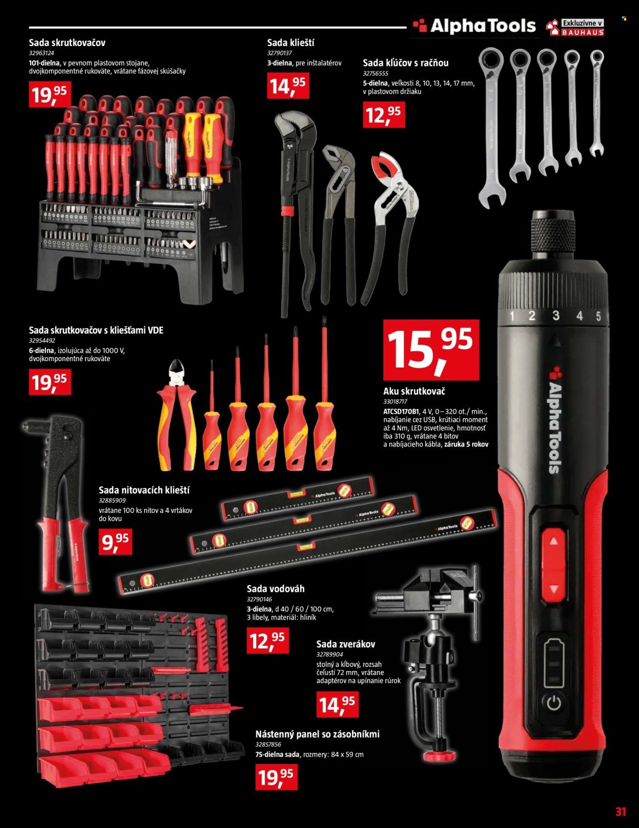 BAUHAUS leták - Aktuálna ponuka (2026-03-09 - 2026-04-05) | 31