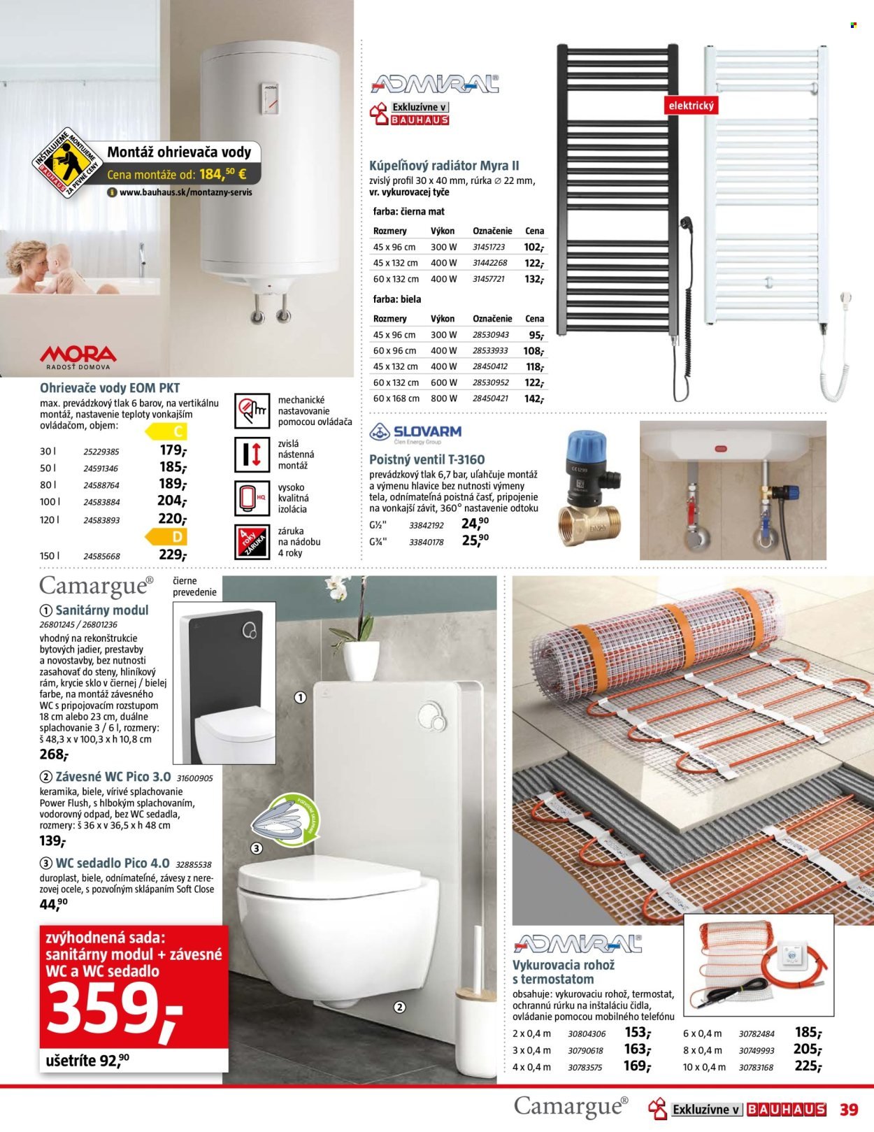BAUHAUS leták - Aktuálna ponuka (2026-03-09 - 2026-04-05) | 39