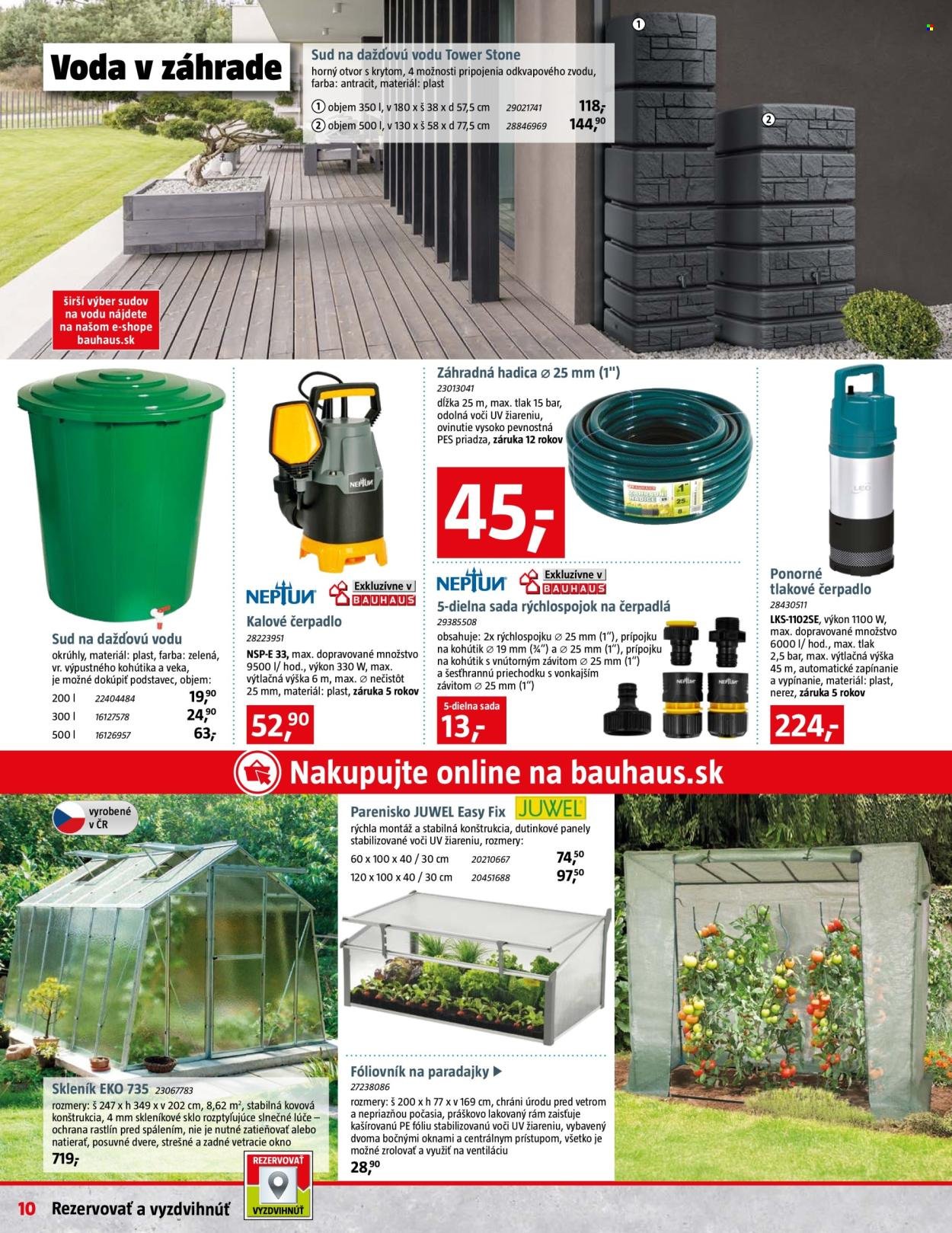 BAUHAUS leták - Aktuálna ponuka (2026-03-09 - 2026-04-05) | 10