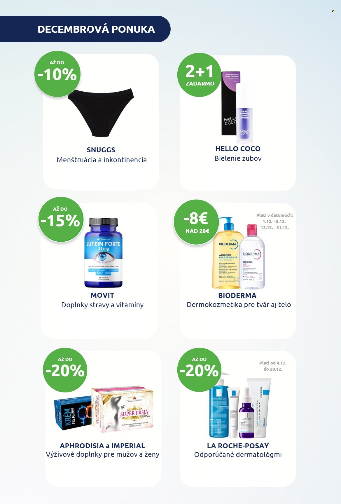 BENU LEKÁREŇ leták - Od pondelka 1.12.2025 (2025-12-01 - 2025-12-31) | 2