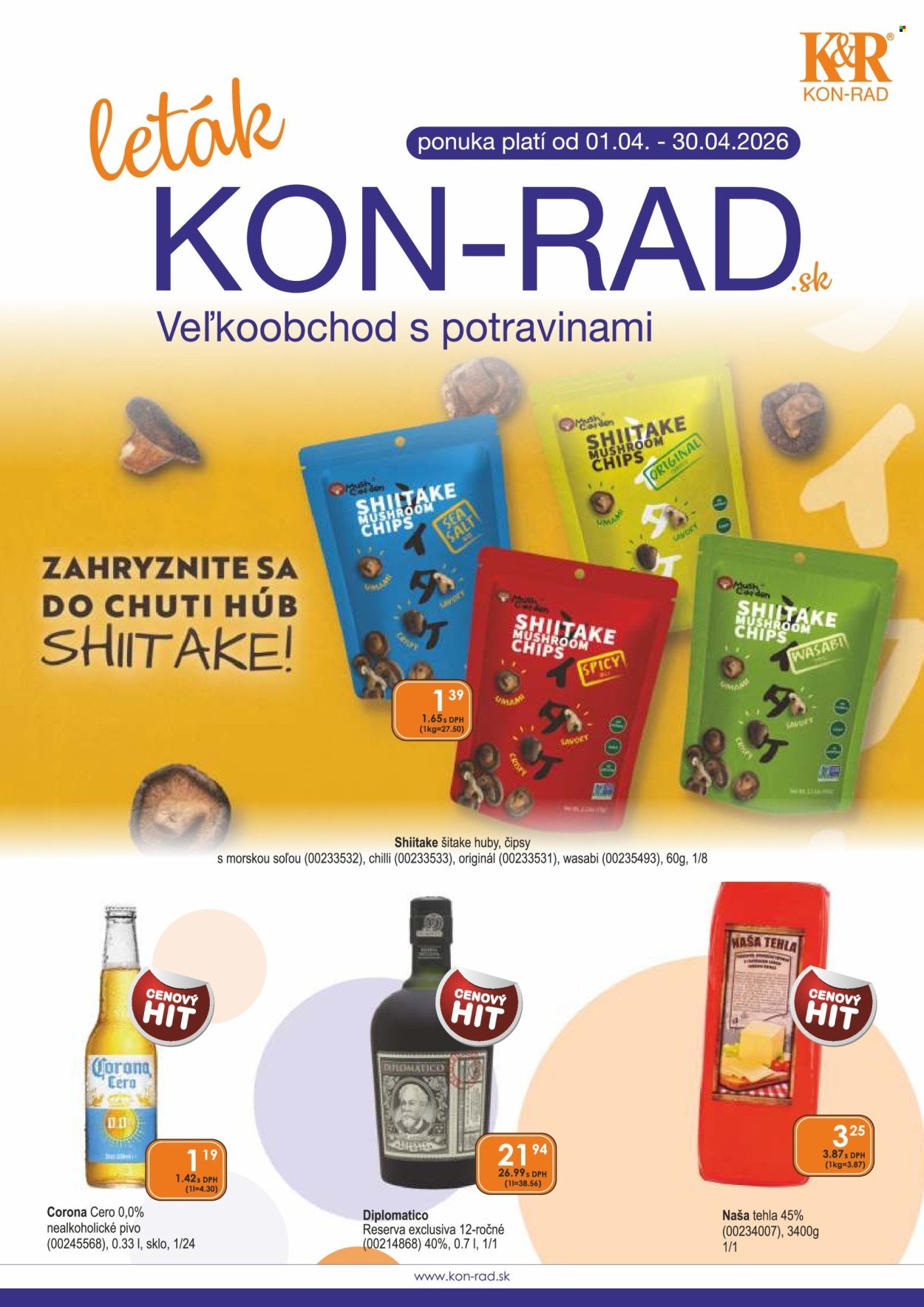 KON-RAD leták - Od stredy 1.4.2026 (2026-04-01 - 2026-04-30) | 1
