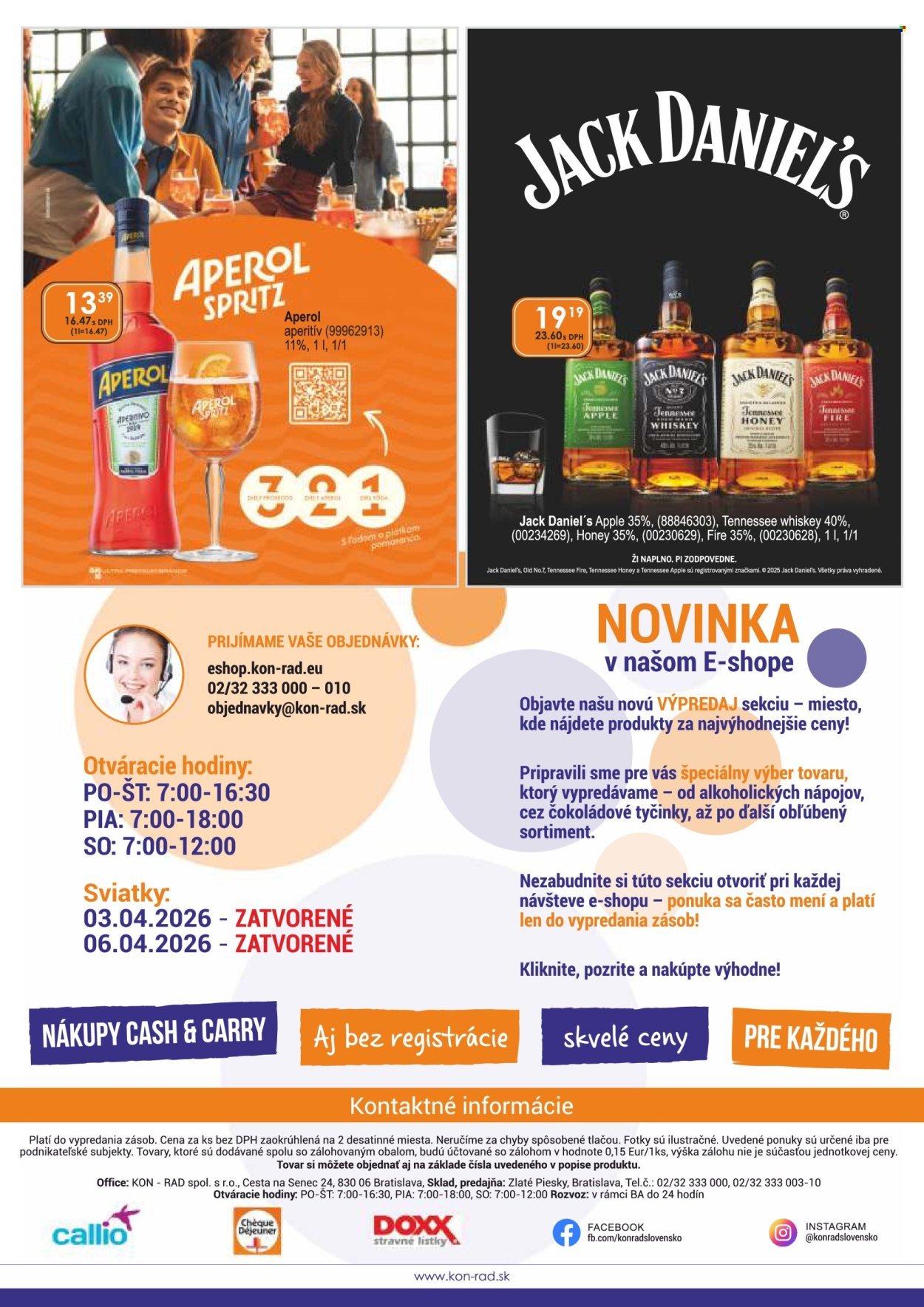 KON-RAD leták - Od stredy 1.4.2026 (2026-04-01 - 2026-04-30) | 44