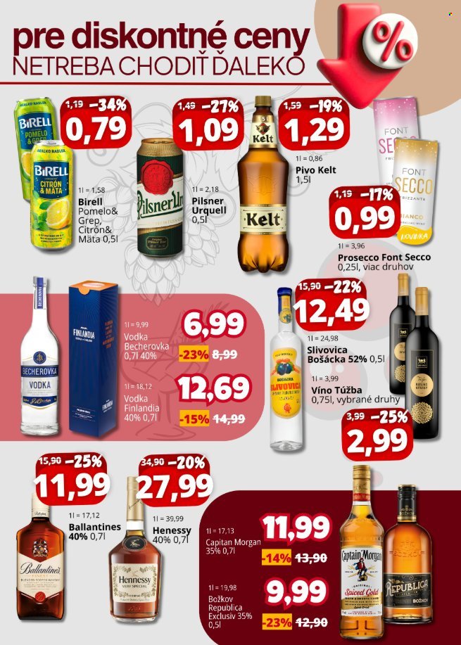 CBA KOMFOS leták - Super ceny - Výhodne každý deň!