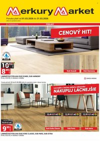 MERKURY MARKET leták - CENOVÝ HIT! (2026-03-01 - 2026-03-31)