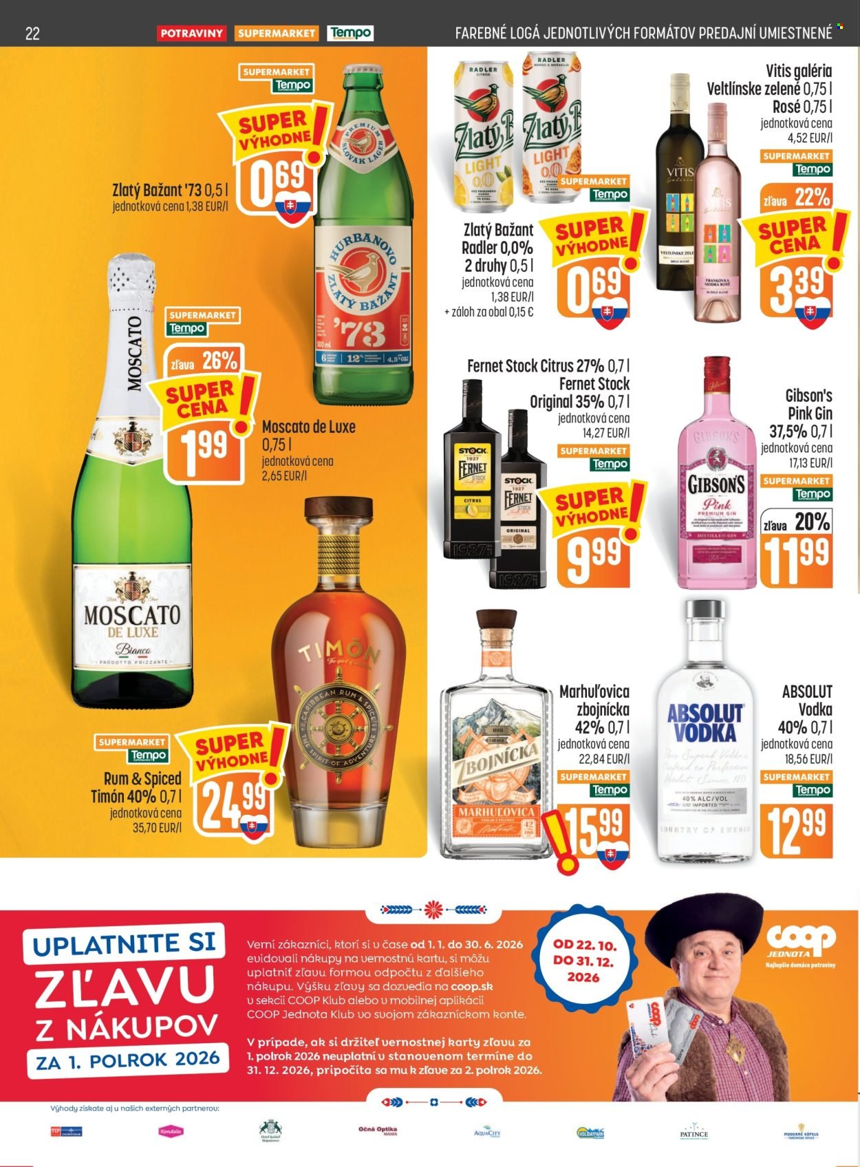COOP JEDNOTA leták - Od štvrtka 15.10.2026