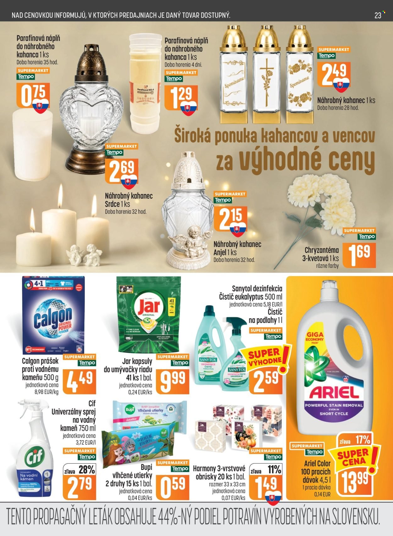 COOP JEDNOTA leták - Od štvrtka 15.10.2026