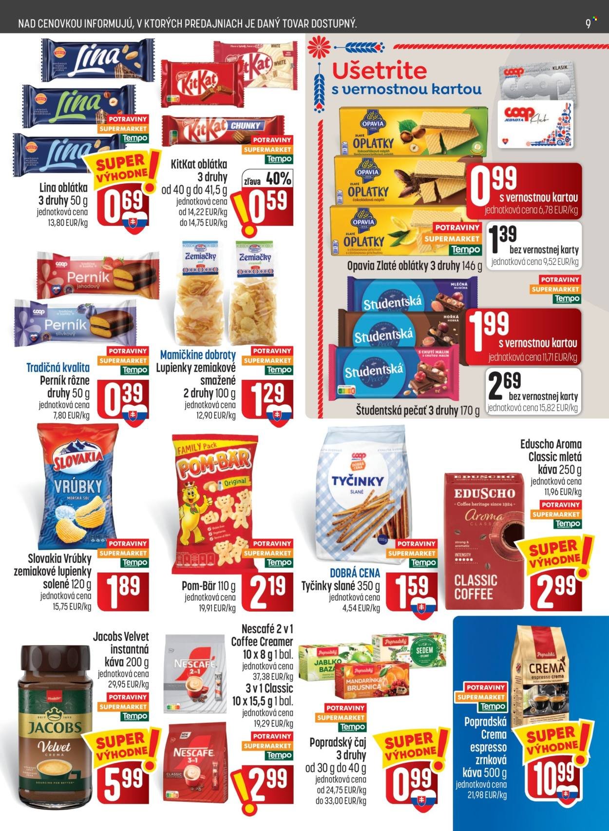 COOP JEDNOTA leták - Od štvrtka 15.10.2026