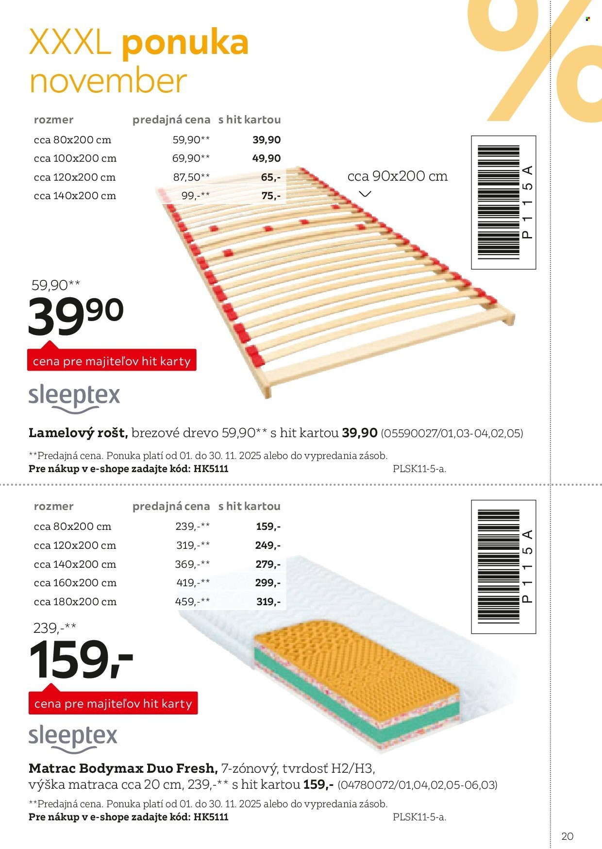 XXXLUTZ leták - Byť verným zákazníkom sa naozaj oplatí (2025-08-01 - 2026-01-31) | 20