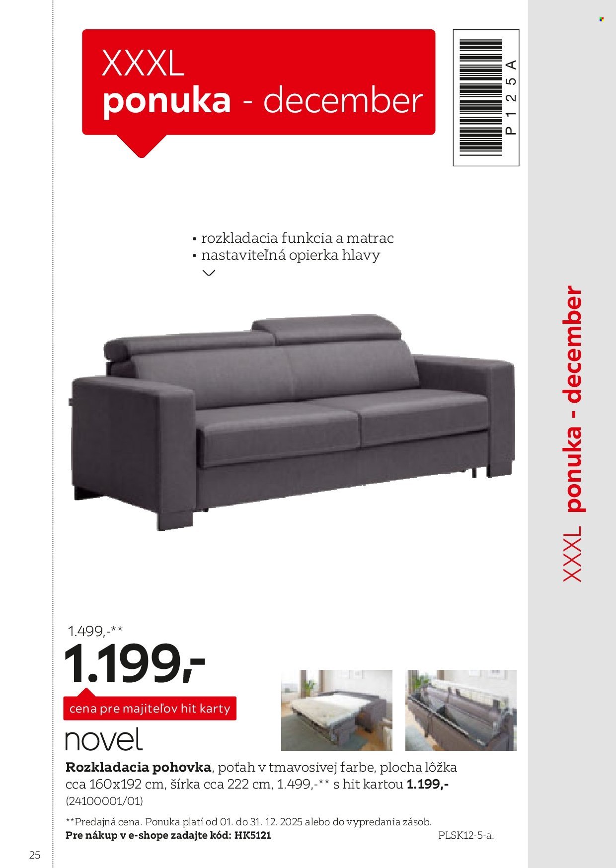 XXXLUTZ leták - Byť verným zákazníkom sa naozaj oplatí (2025-08-01 - 2026-01-31) | 25