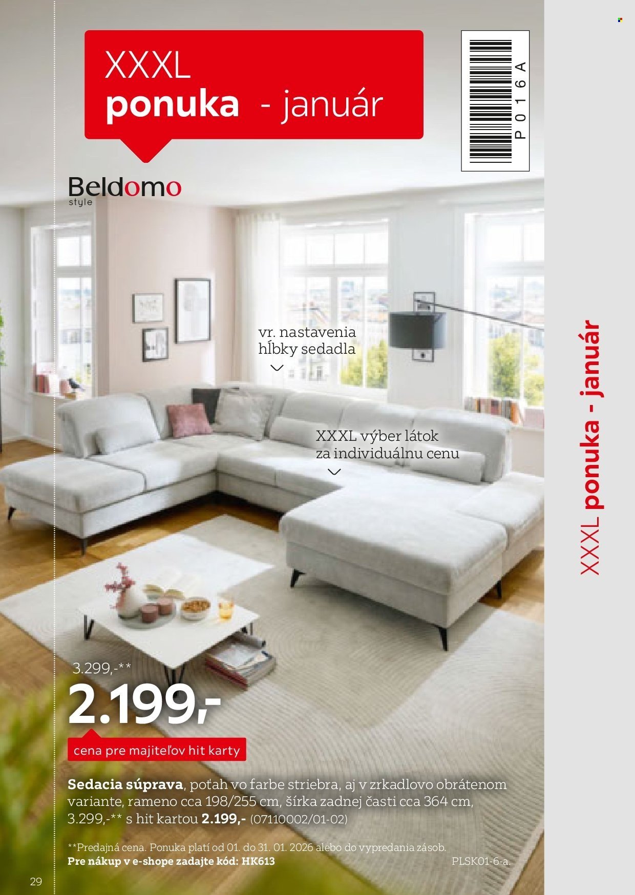 XXXLUTZ leták - Byť verným zákazníkom sa naozaj oplatí (2025-08-01 - 2026-01-31) | 29