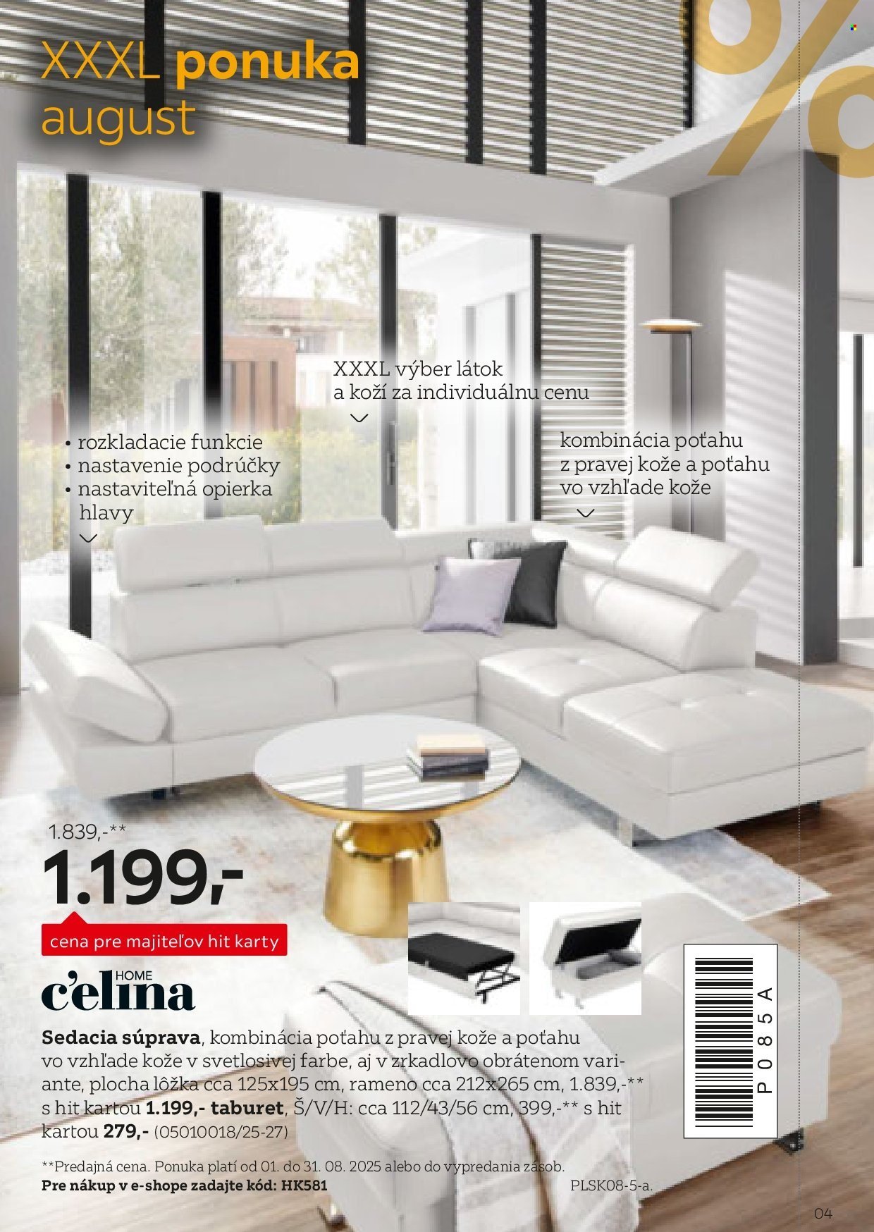 XXXLUTZ leták - Byť verným zákazníkom sa naozaj oplatí (2025-08-01 - 2026-01-31) | 4