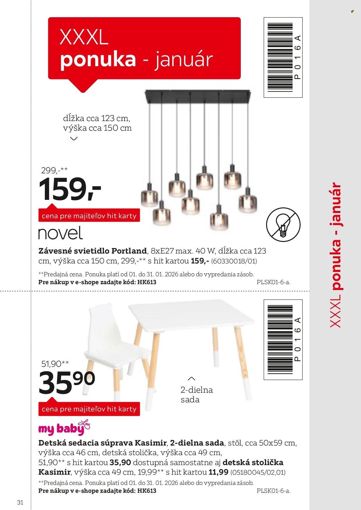 XXXLUTZ leták - Byť verným zákazníkom sa naozaj oplatí (2025-08-01 - 2026-01-31) | 31