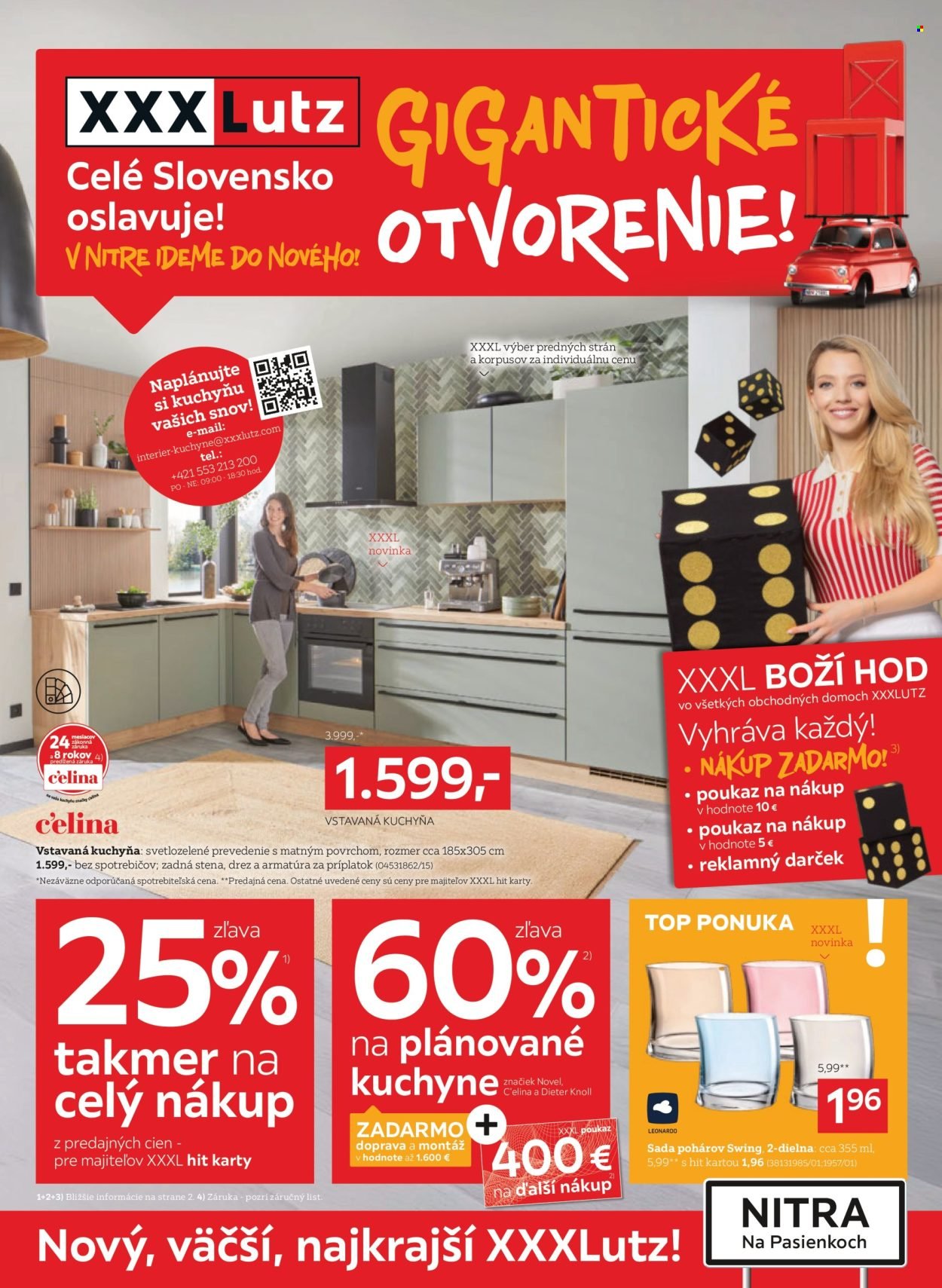XXXLUTZ leták - Zľava 25 % takmer na všetko! (2025-09-08 - 2025-09-21) | 1