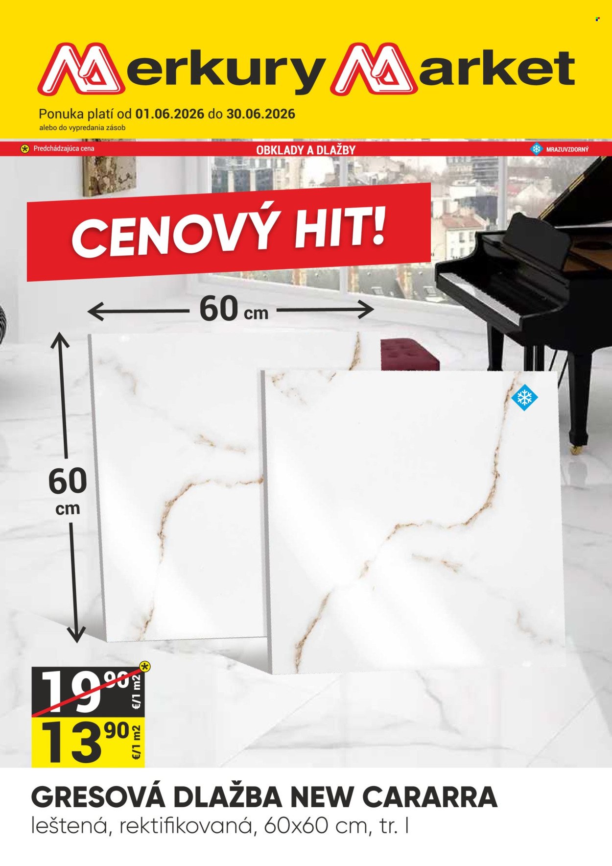 MERKURY MARKET leták - CENOVÝ HIT!