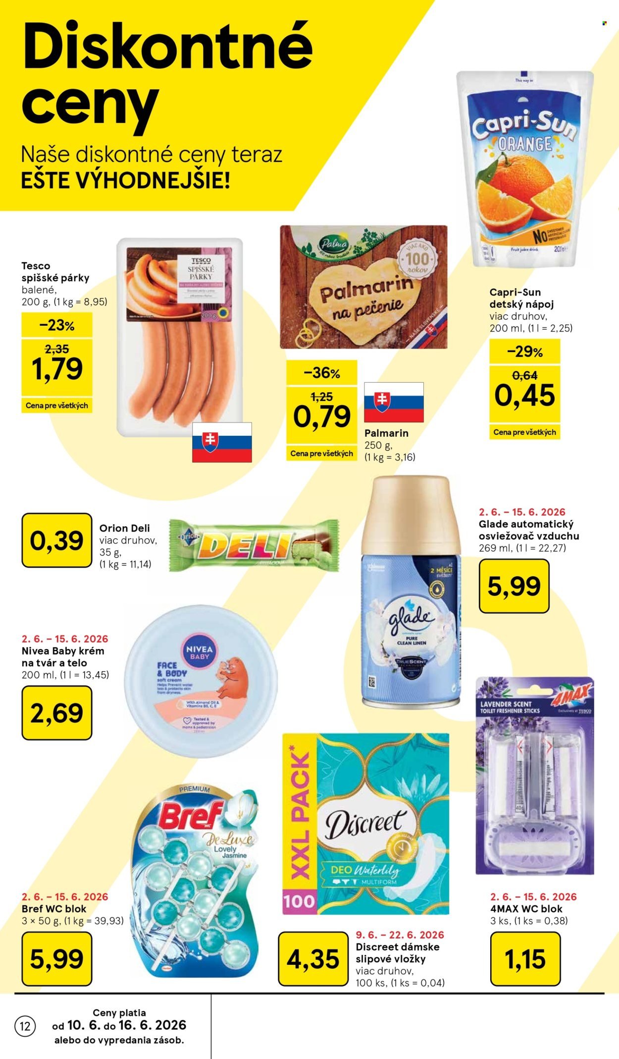 TESCO leták - Od stredy 10.6.2026