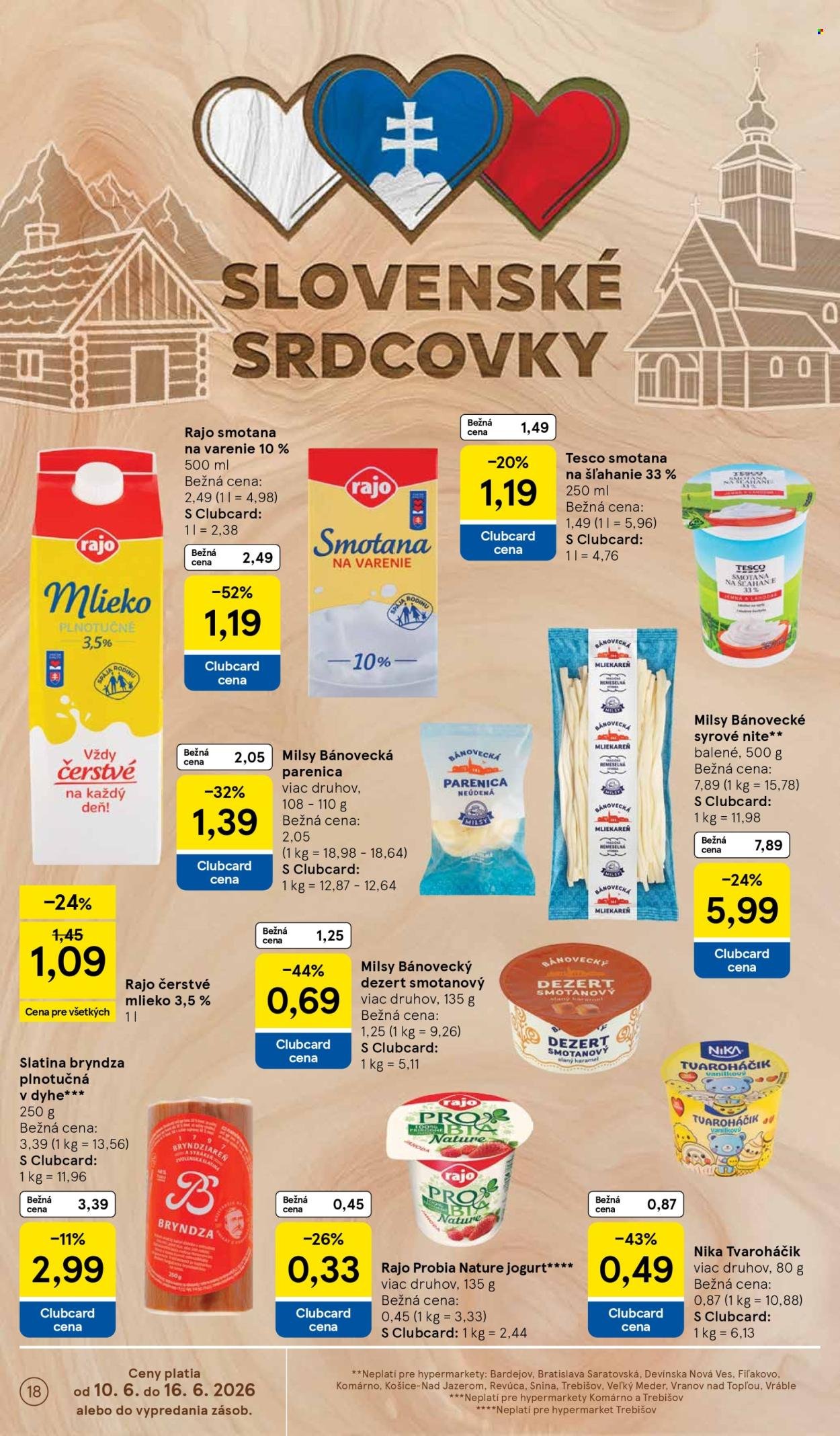 TESCO leták - Od stredy 10.6.2026