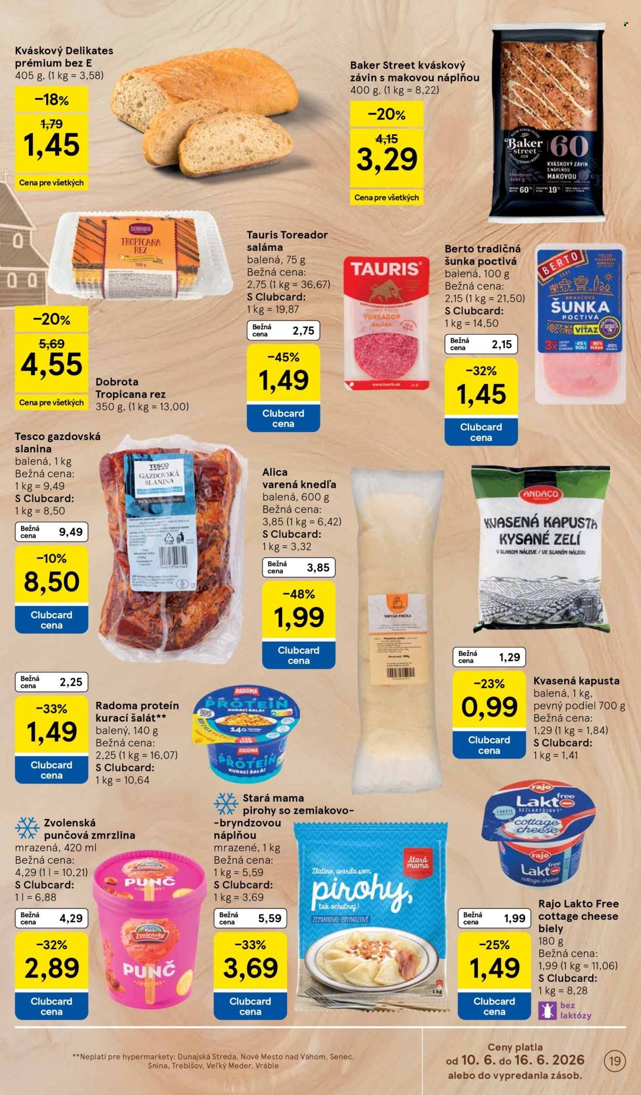 TESCO leták - Od stredy 10.6.2026