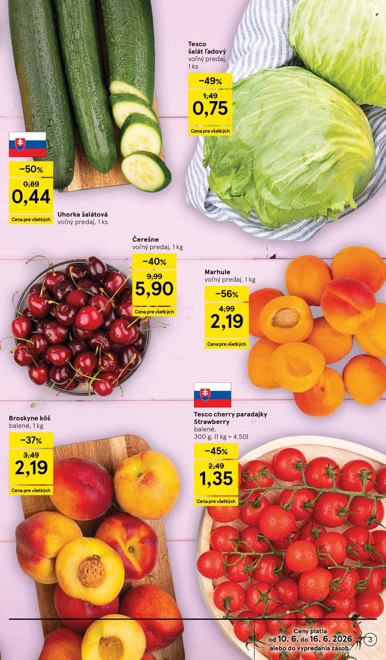 TESCO leták - Od stredy 10.6.2026