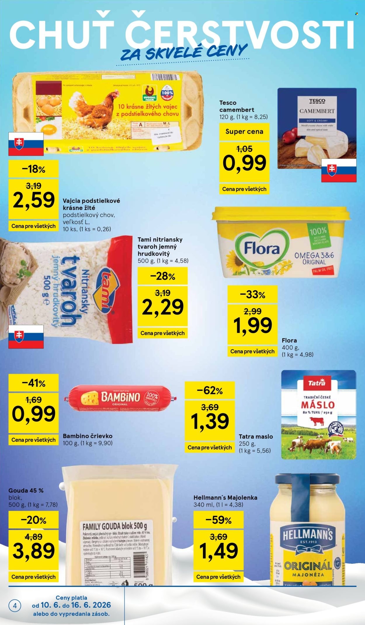 TESCO leták - Od stredy 10.6.2026