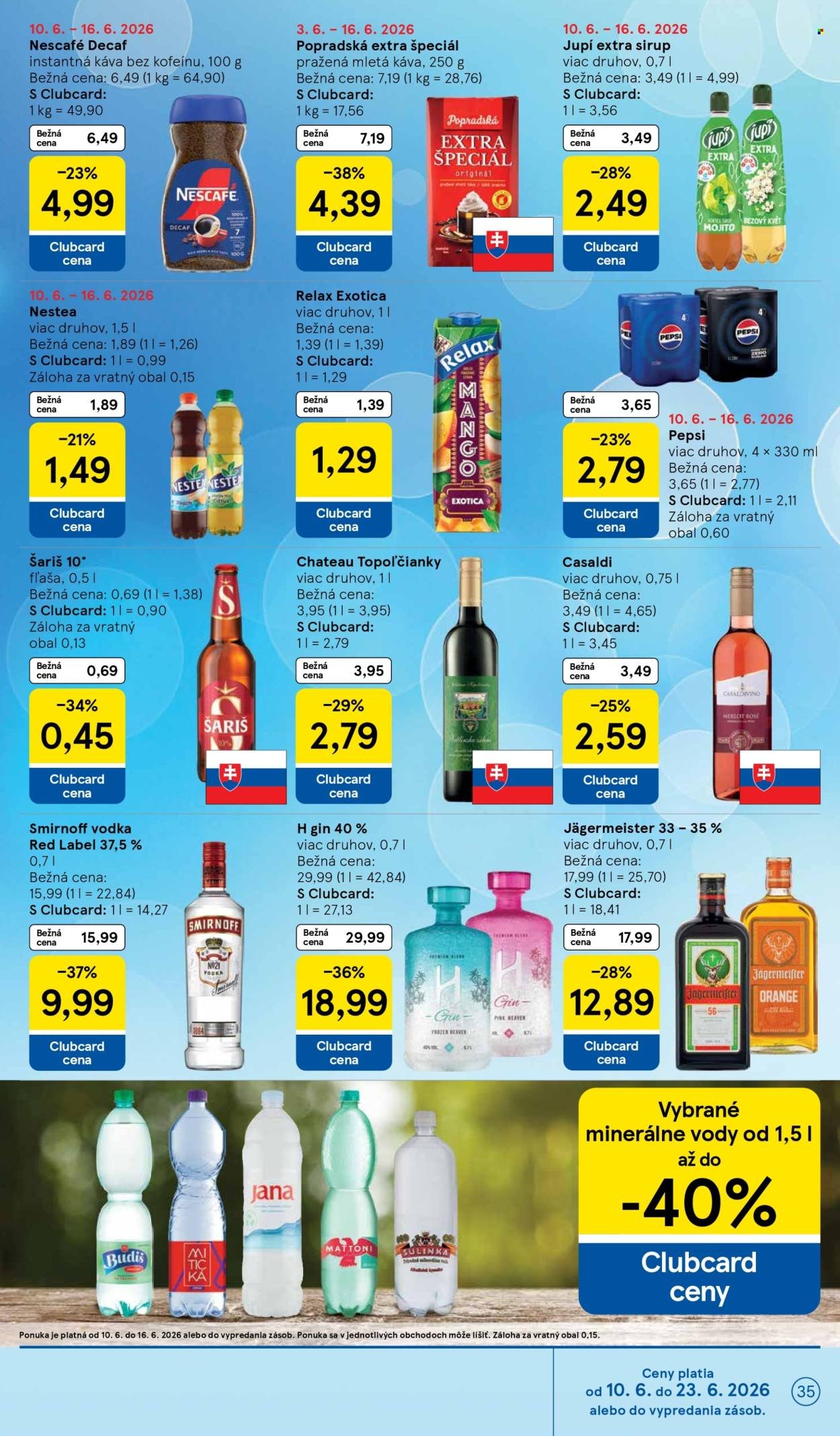TESCO leták - Od stredy 10.6.2026