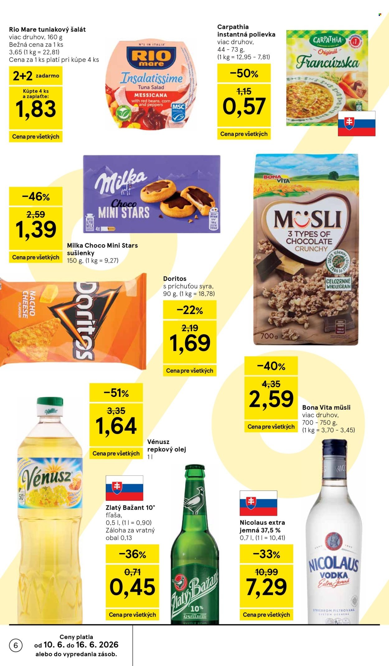 TESCO leták - Od stredy 10.6.2026