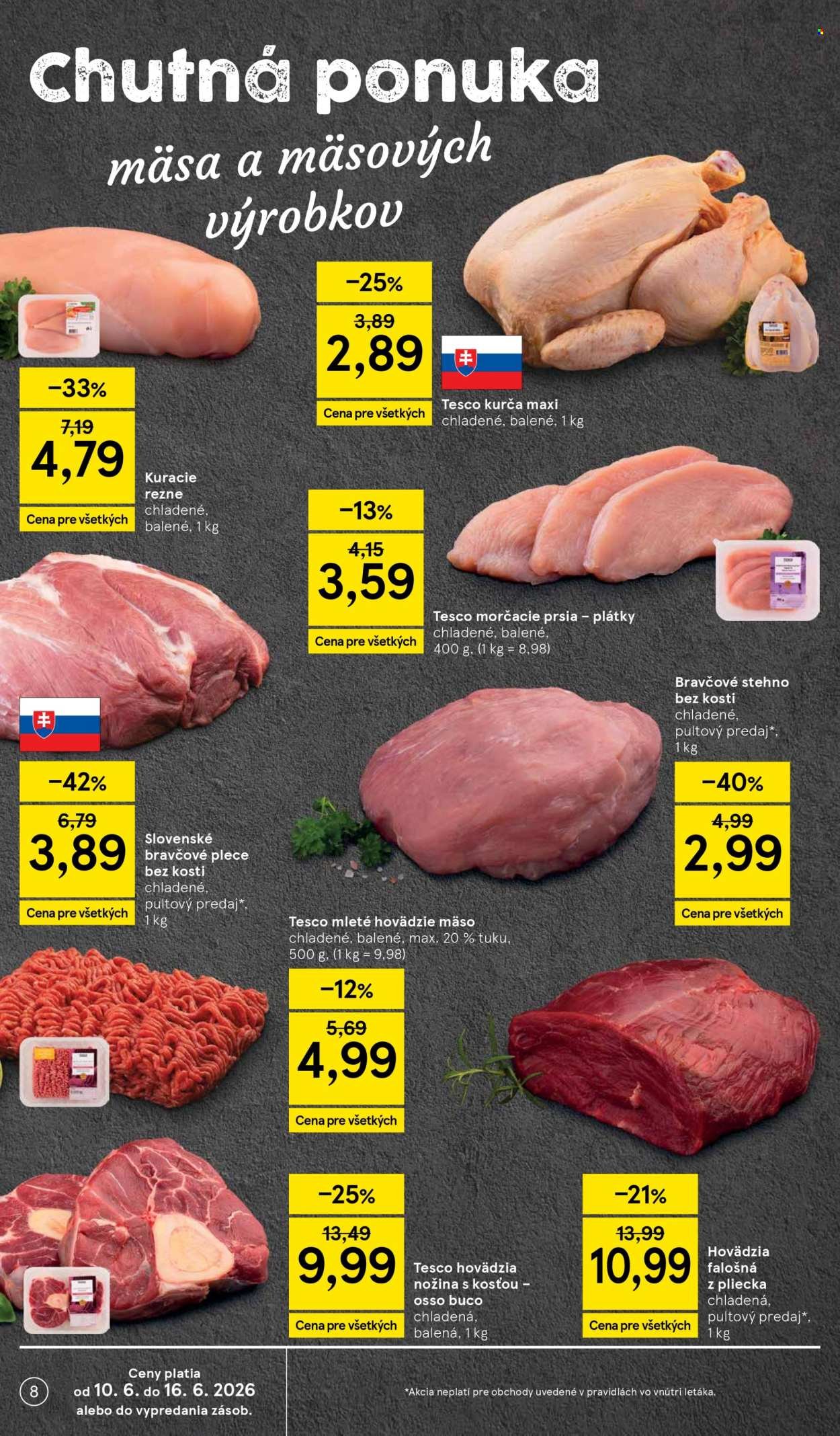 TESCO leták - Od stredy 10.6.2026
