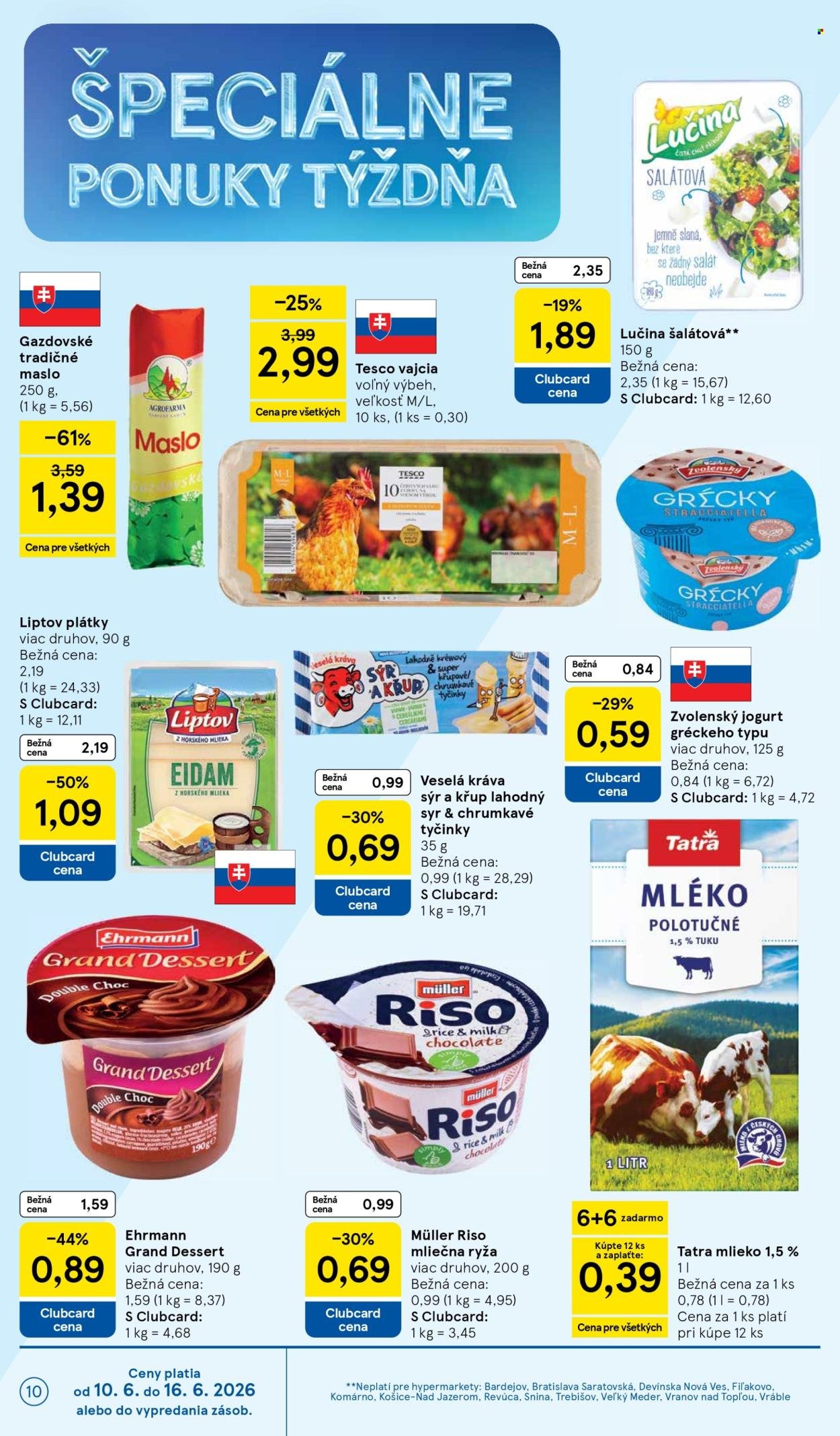 TESCO leták - Od stredy 10.6.2026
