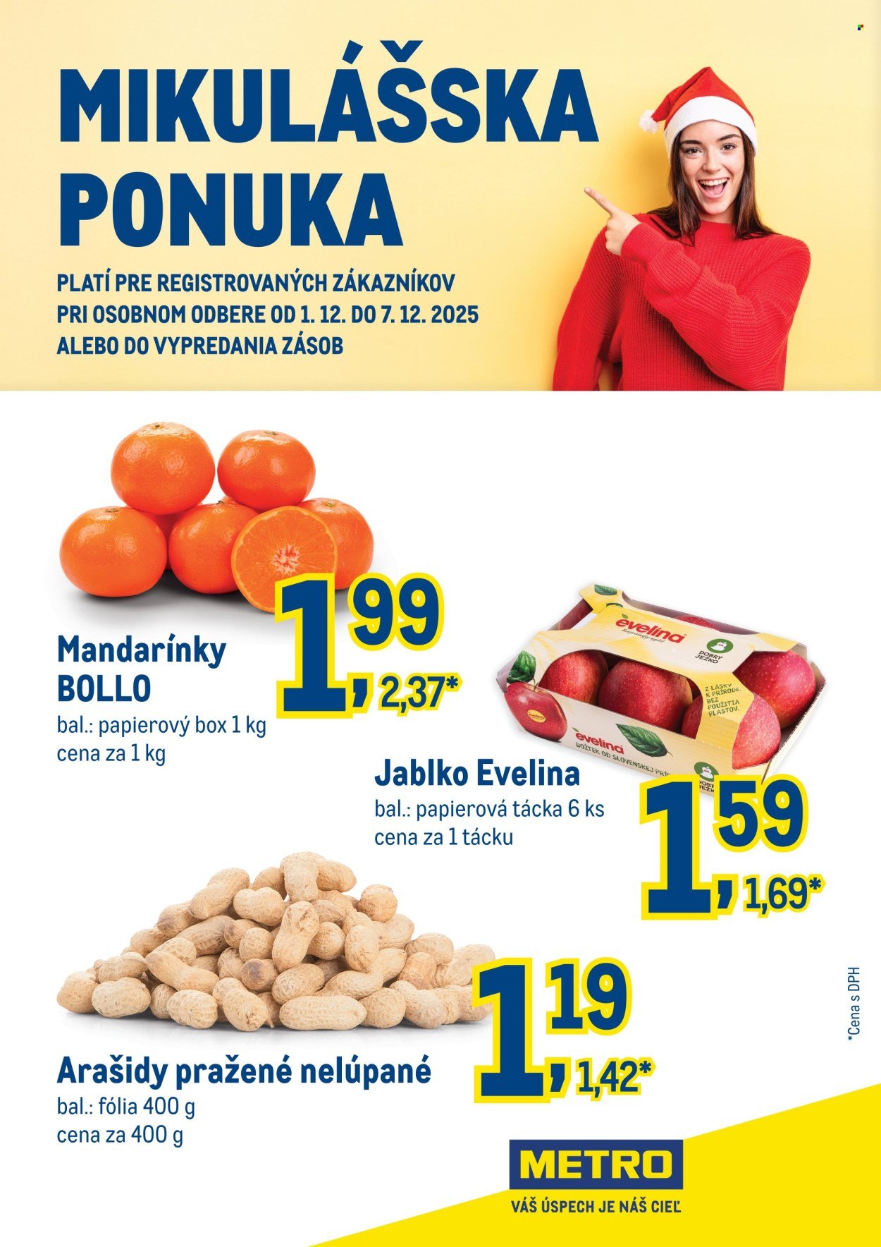 METRO leták - Mikulášska ponuka (2025-12-01 - 2025-12-07) | 1