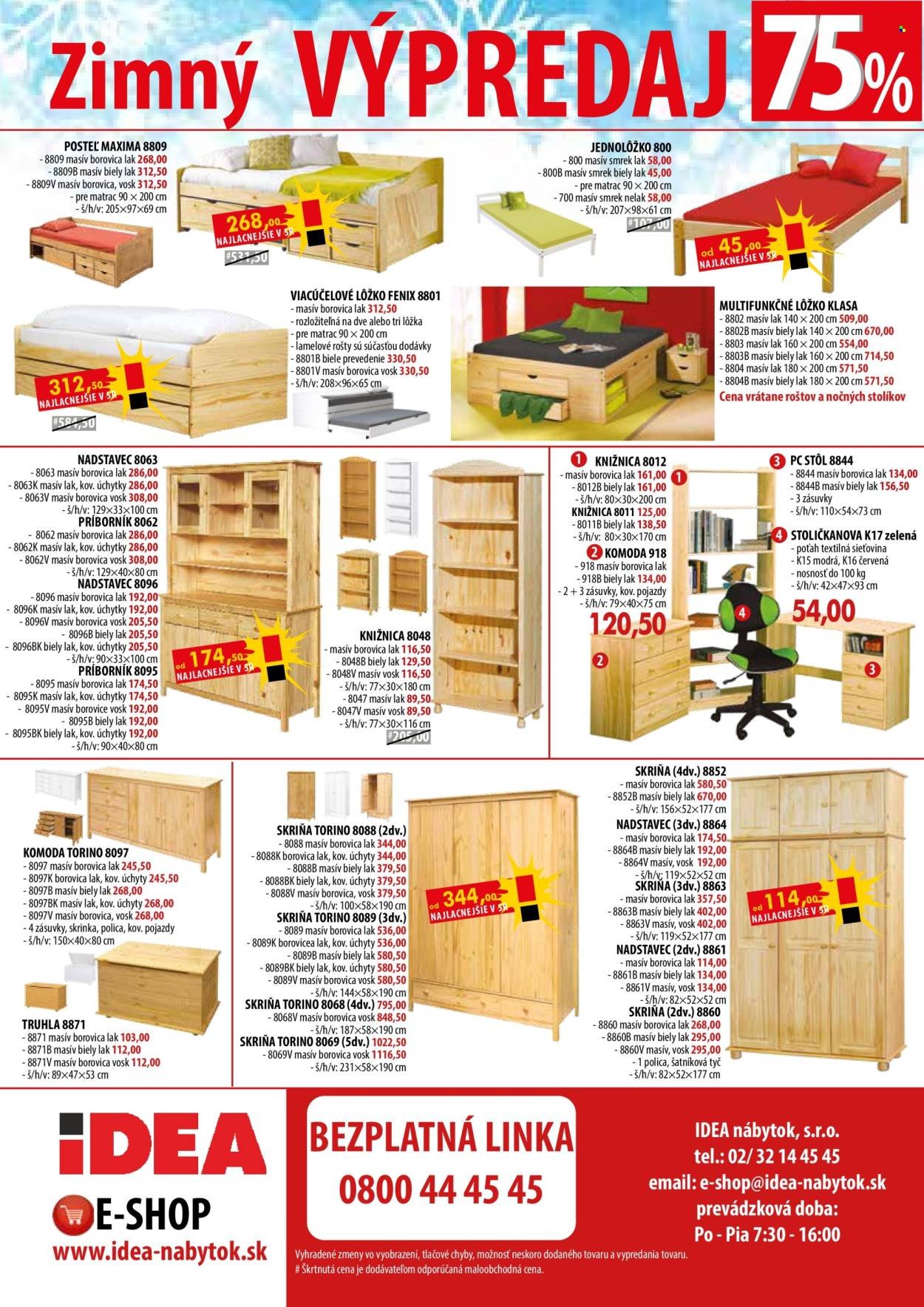 IDEA NÁBYTOK leták - Od nedele 15.2.2026 (2026-02-15 - 2026-02-28) | 4