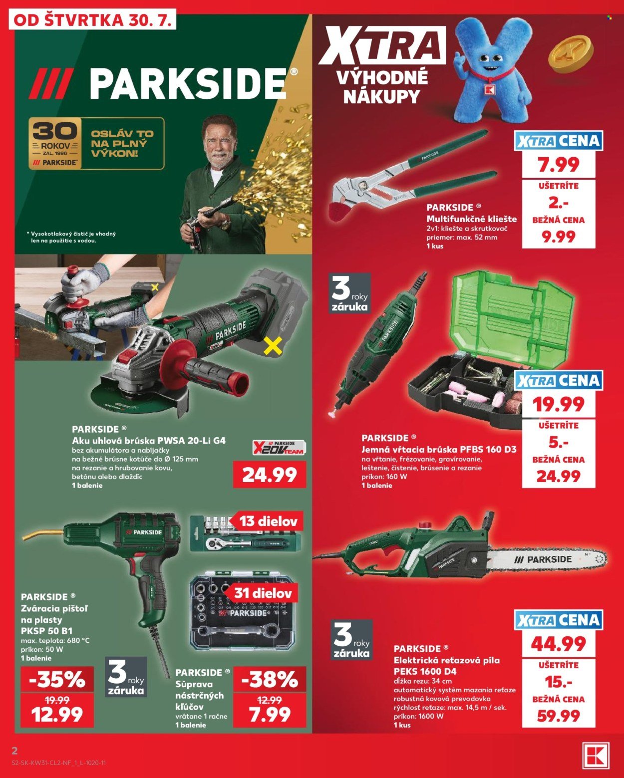 KAUFLAND leták - Parkside