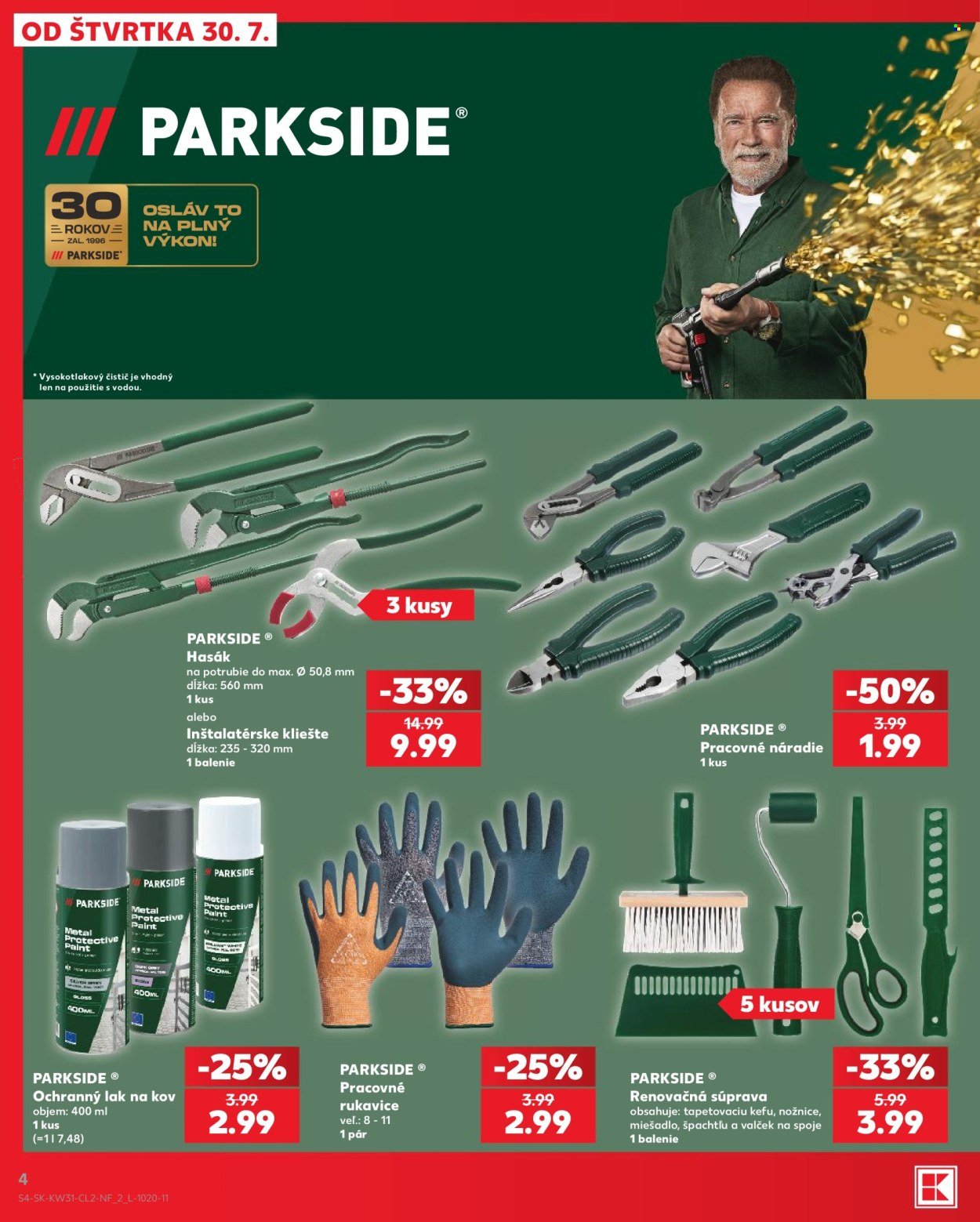 KAUFLAND leták - Parkside