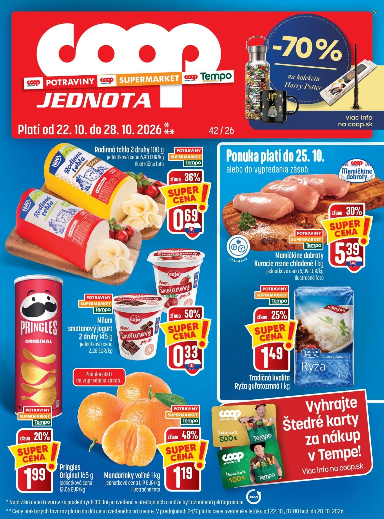 COOP JEDNOTA leták - Od štvrtka 22.10.2026