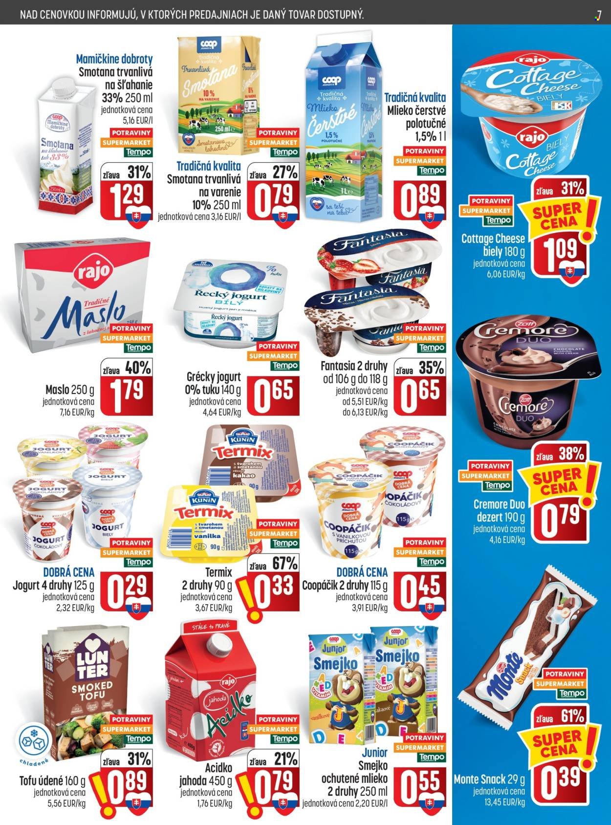 COOP JEDNOTA leták - Od štvrtka 22.10.2026