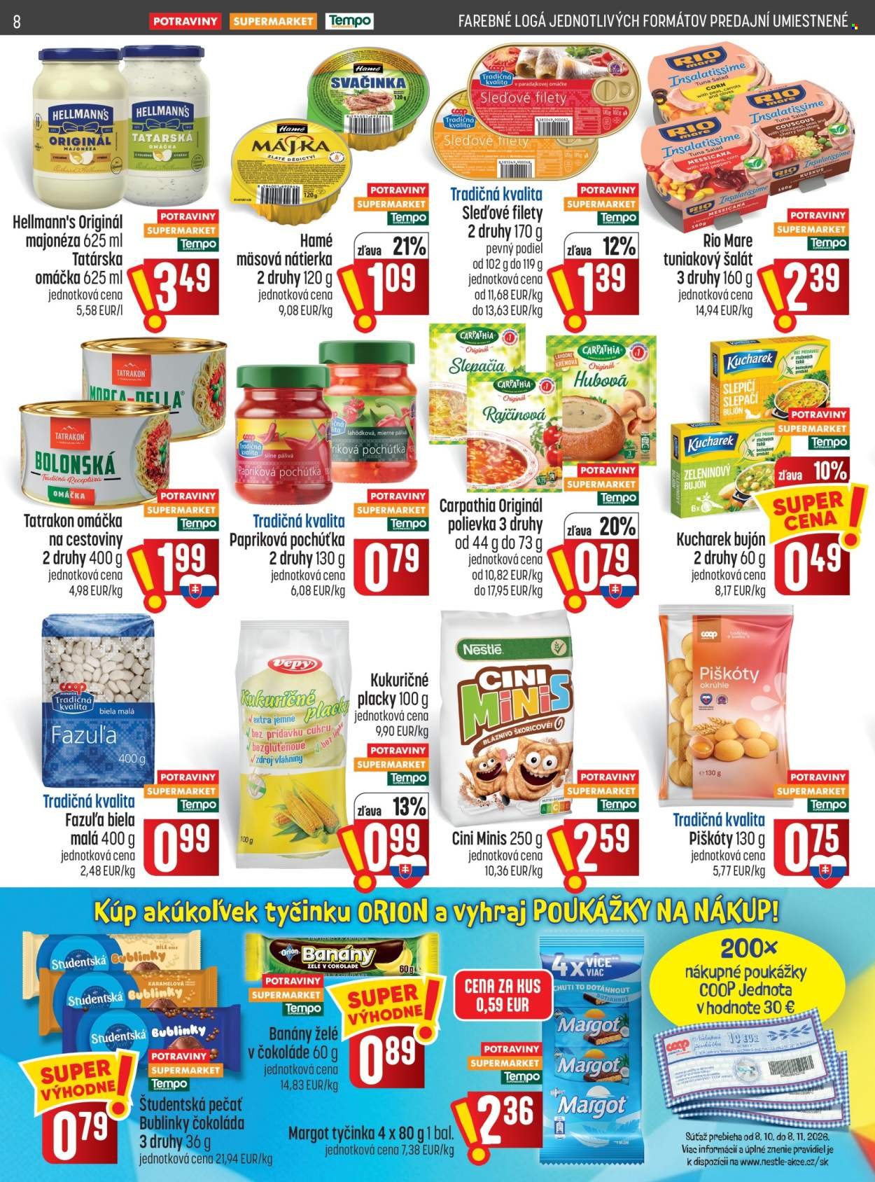 COOP JEDNOTA leták - Od štvrtka 22.10.2026
