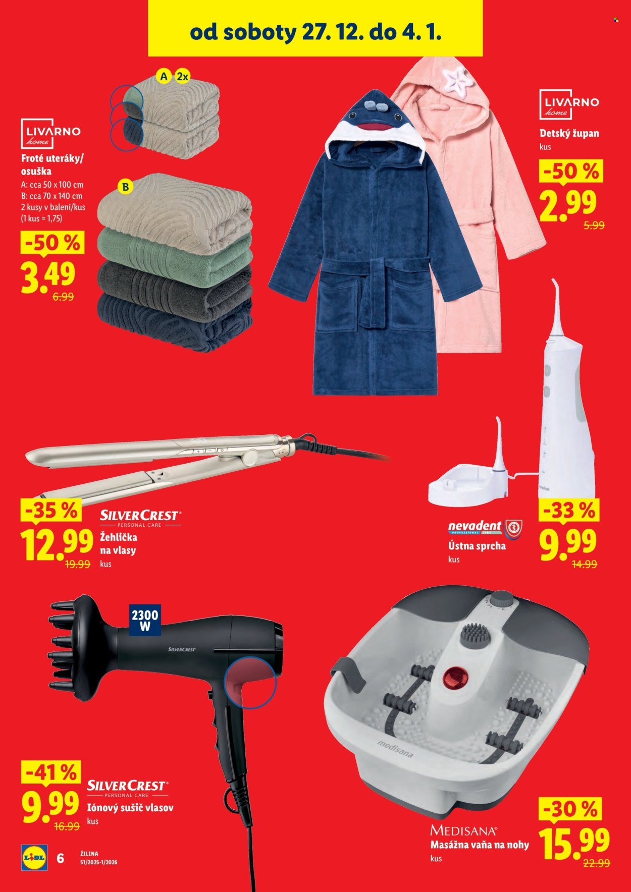 LIDL leták - Nová predajňa v Zlatých Moravciach (2025-12-27 - 2026-01-04) | 6