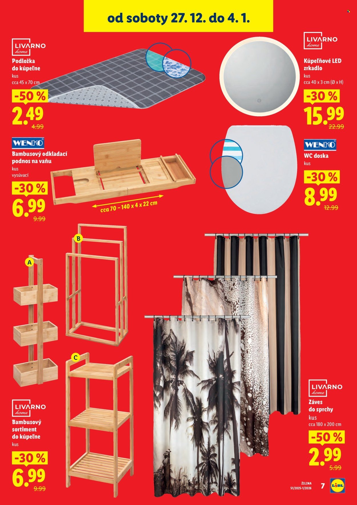 LIDL leták - Nová predajňa v Zlatých Moravciach (2025-12-27 - 2026-01-04) | 7