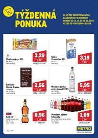 METRO leták - Týždenná ponuka