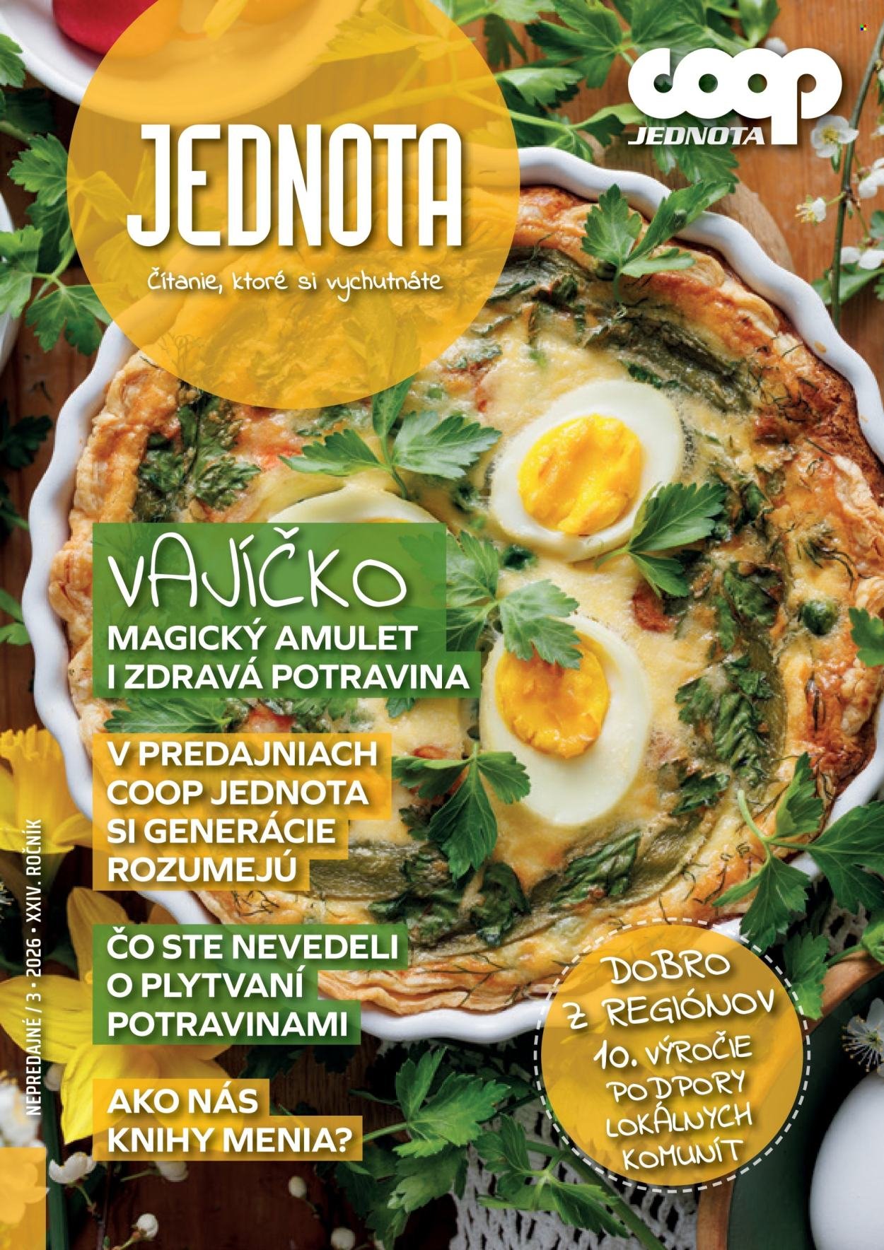 COOP JEDNOTA leták - Od nedele 1.3.2026 (2026-03-01 - 2026-03-31) | 1