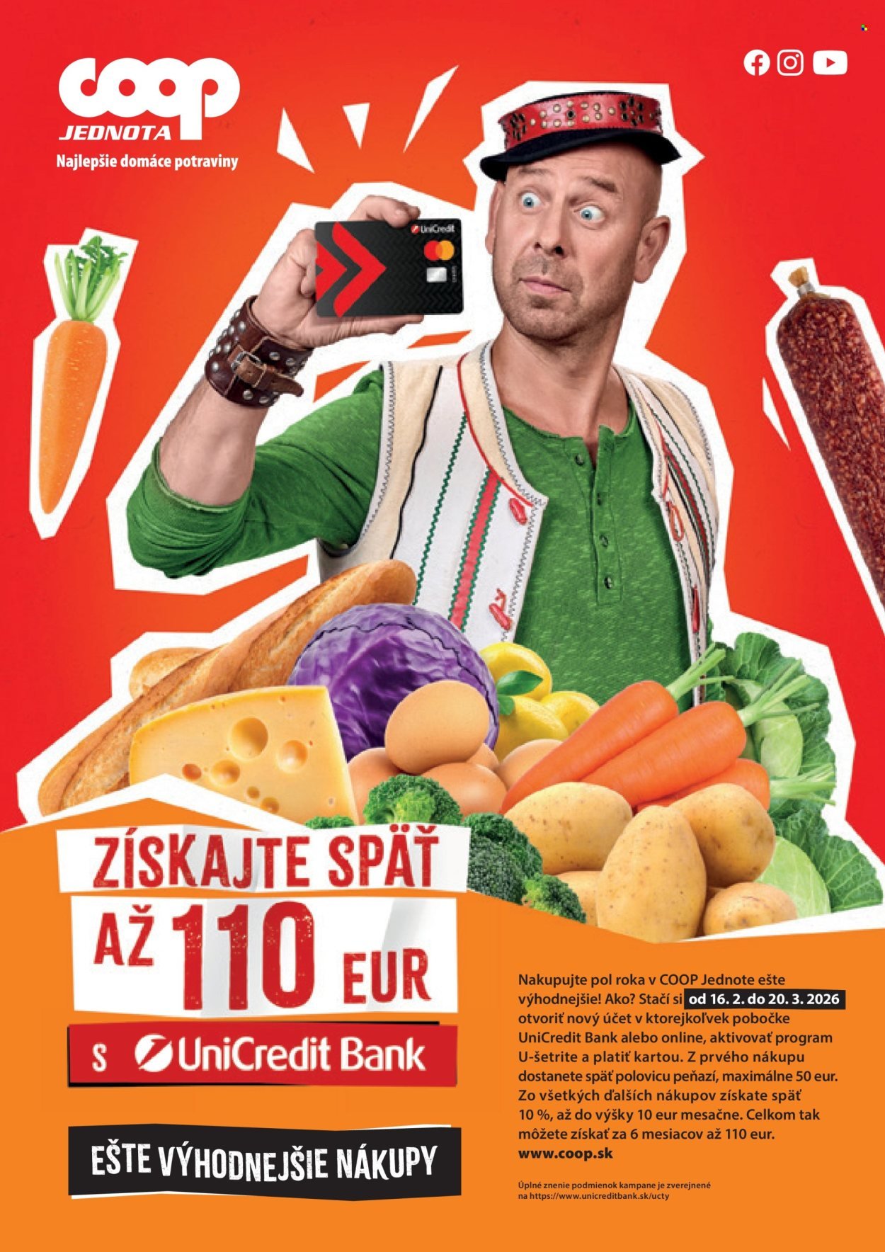 COOP JEDNOTA leták - Od nedele 1.3.2026 (2026-03-01 - 2026-03-31) | 2