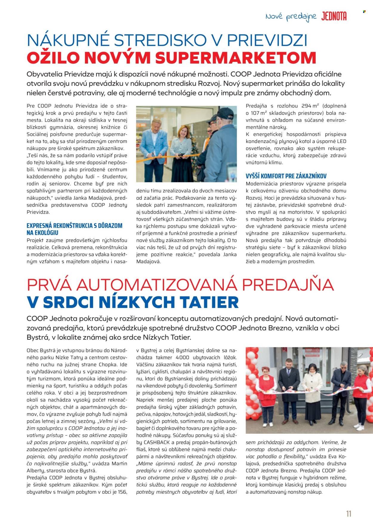 COOP JEDNOTA leták - Od nedele 1.3.2026 (2026-03-01 - 2026-03-31) | 11