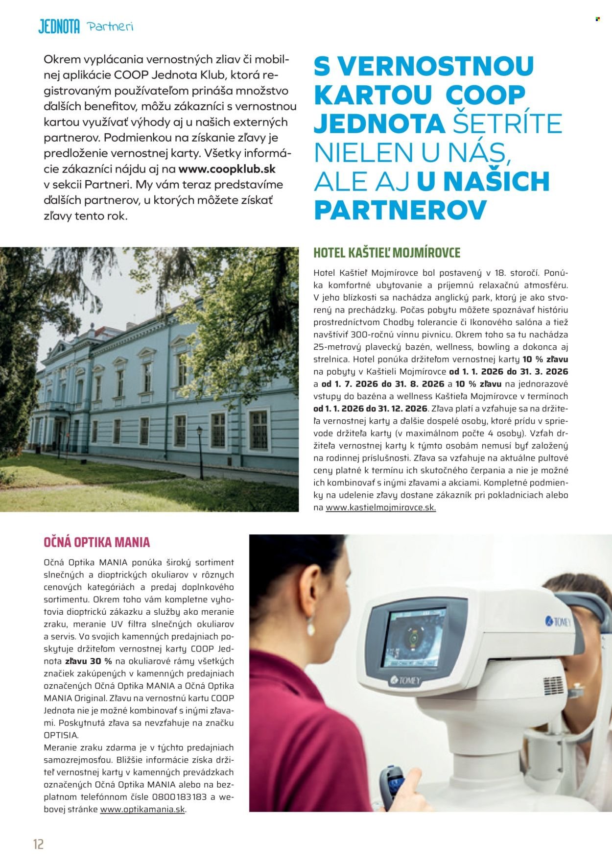 COOP JEDNOTA leták - Od nedele 1.3.2026 (2026-03-01 - 2026-03-31) | 12