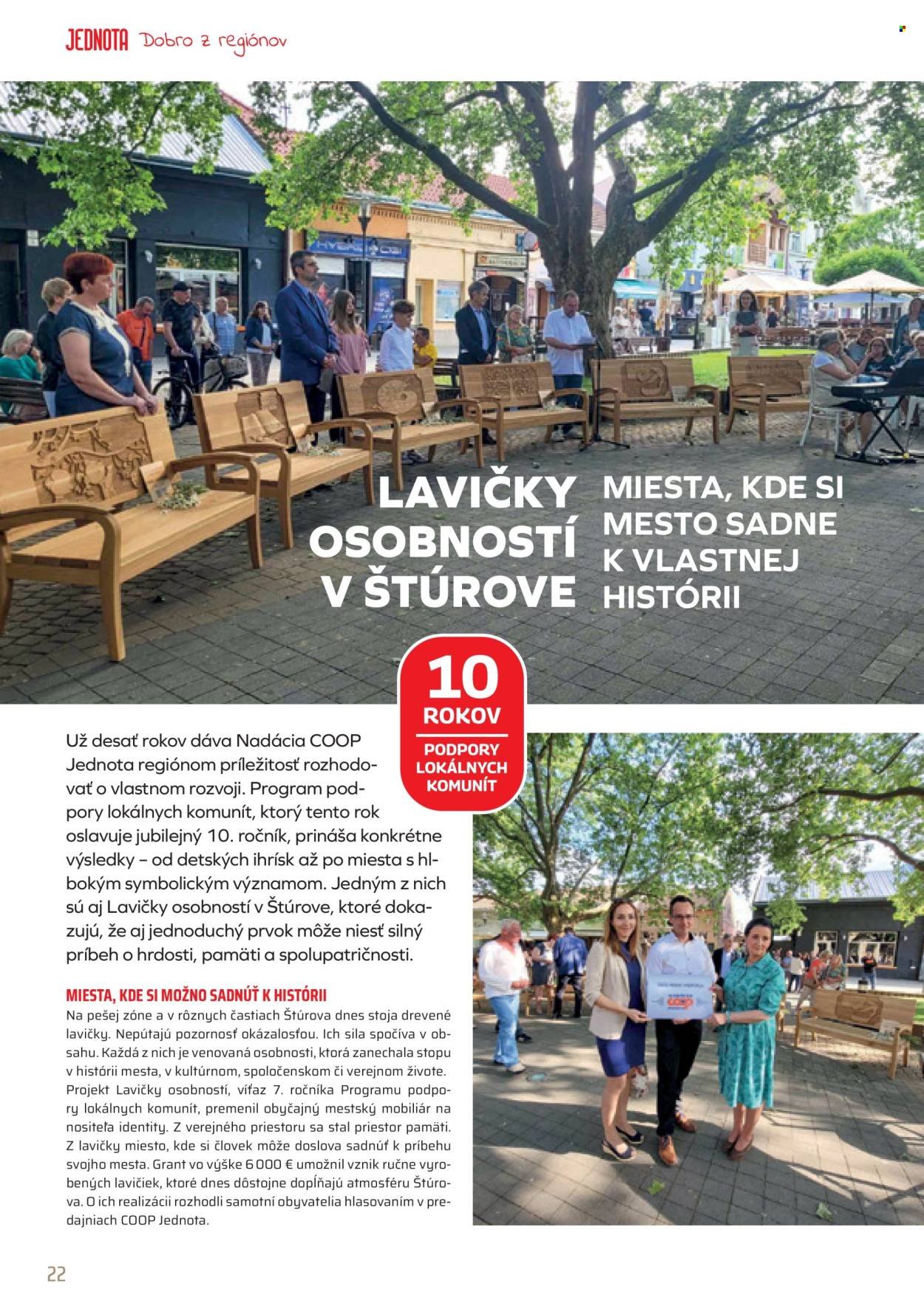 COOP JEDNOTA leták - Od nedele 1.3.2026 (2026-03-01 - 2026-03-31) | 22