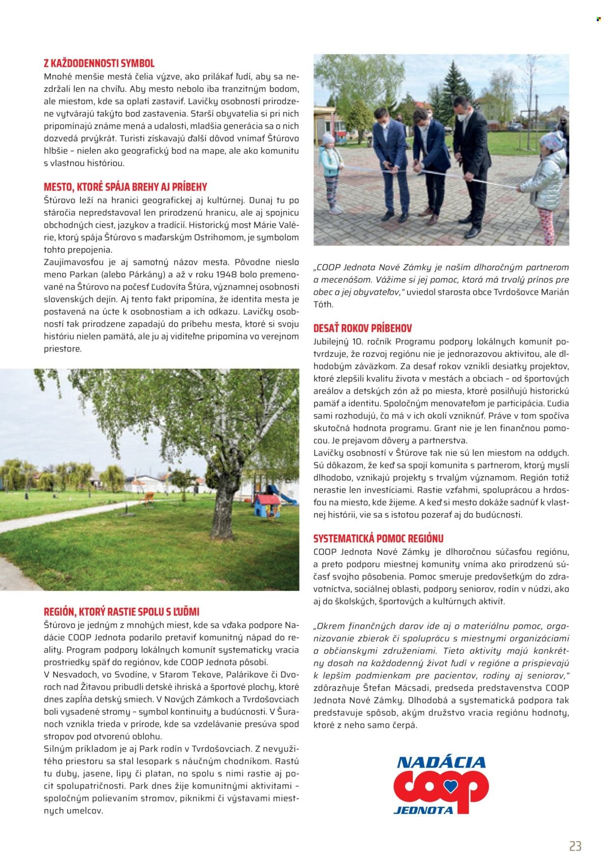 COOP JEDNOTA leták - Od nedele 1.3.2026 (2026-03-01 - 2026-03-31) | 23