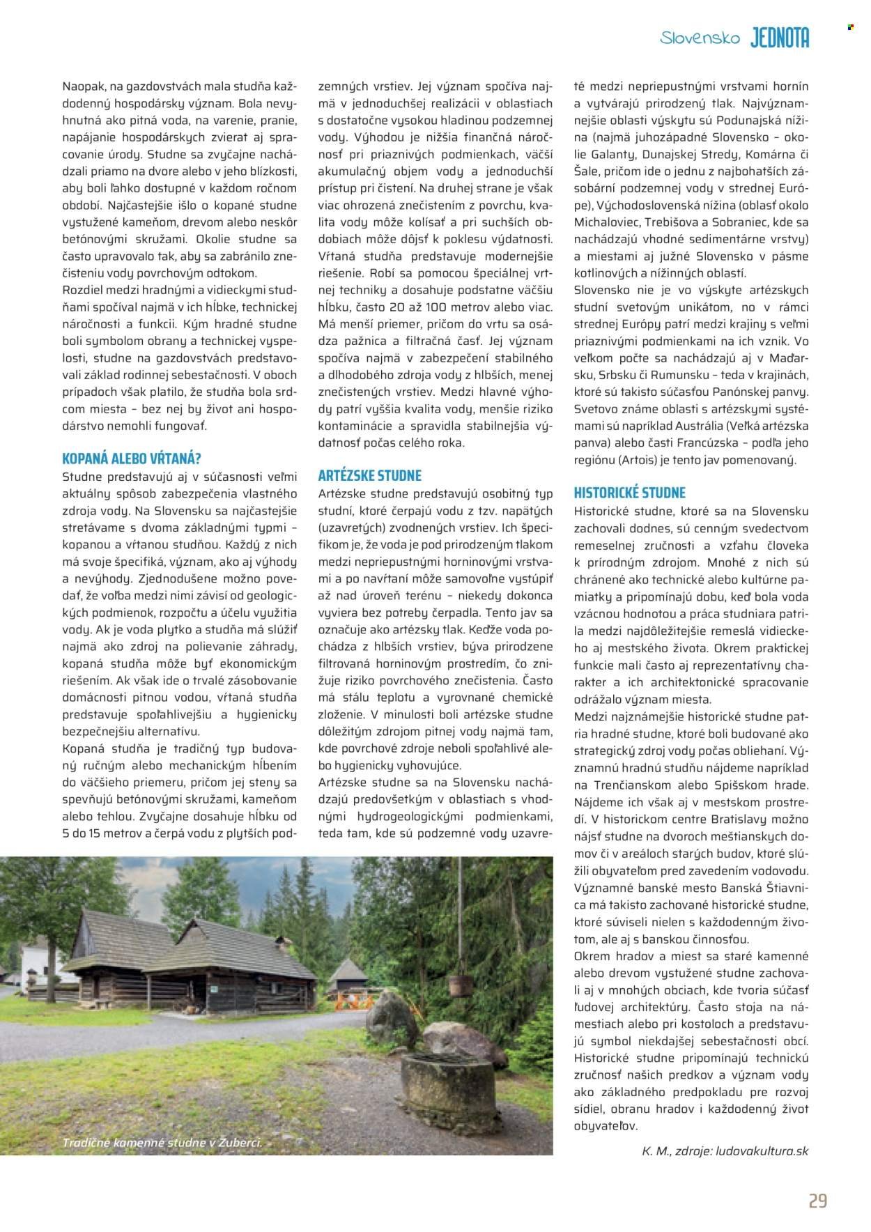 COOP JEDNOTA leták - Od nedele 1.3.2026 (2026-03-01 - 2026-03-31) | 29