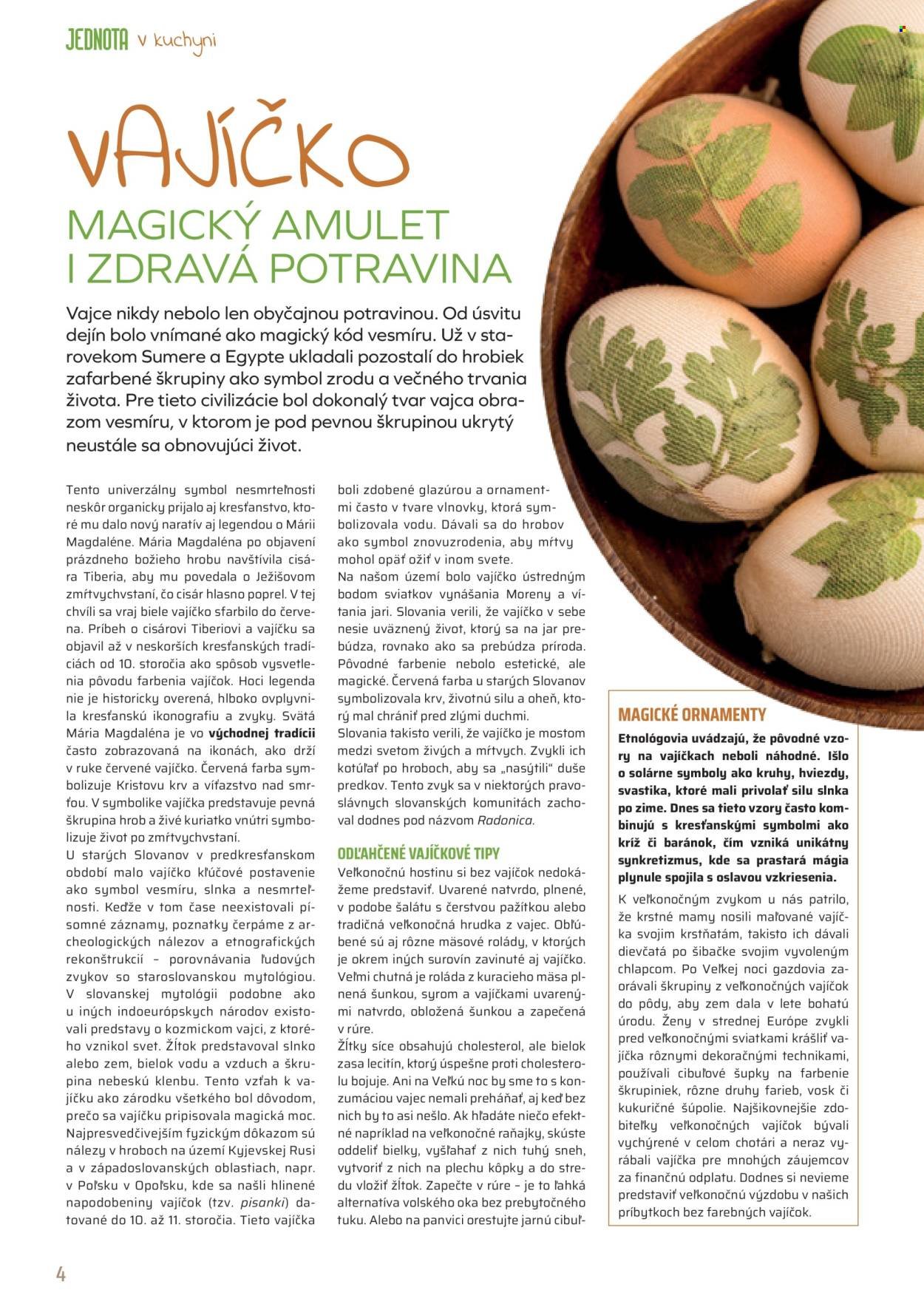 COOP JEDNOTA leták - Od nedele 1.3.2026 (2026-03-01 - 2026-03-31) | 4