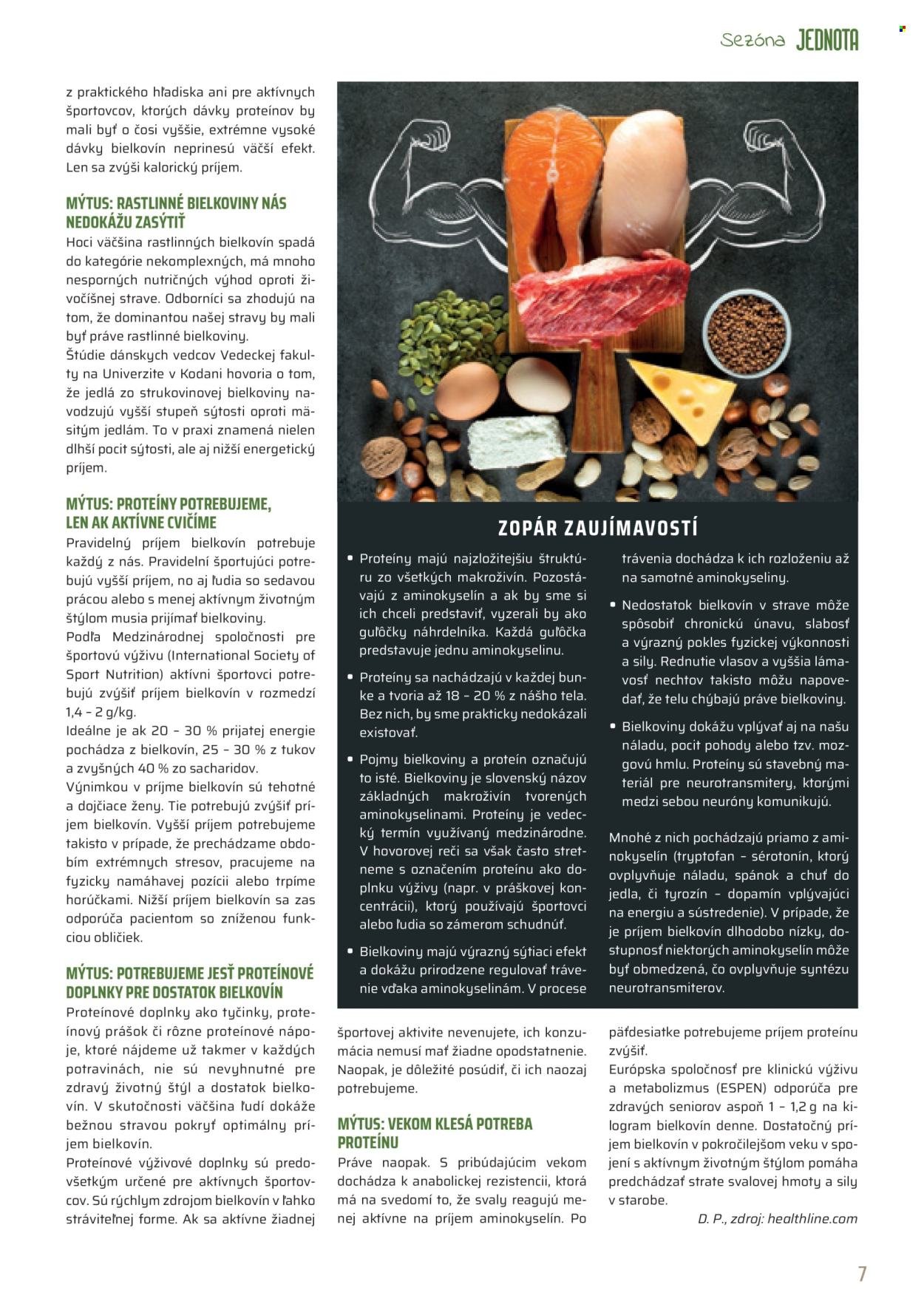 COOP JEDNOTA leták - Od nedele 1.3.2026 (2026-03-01 - 2026-03-31) | 7